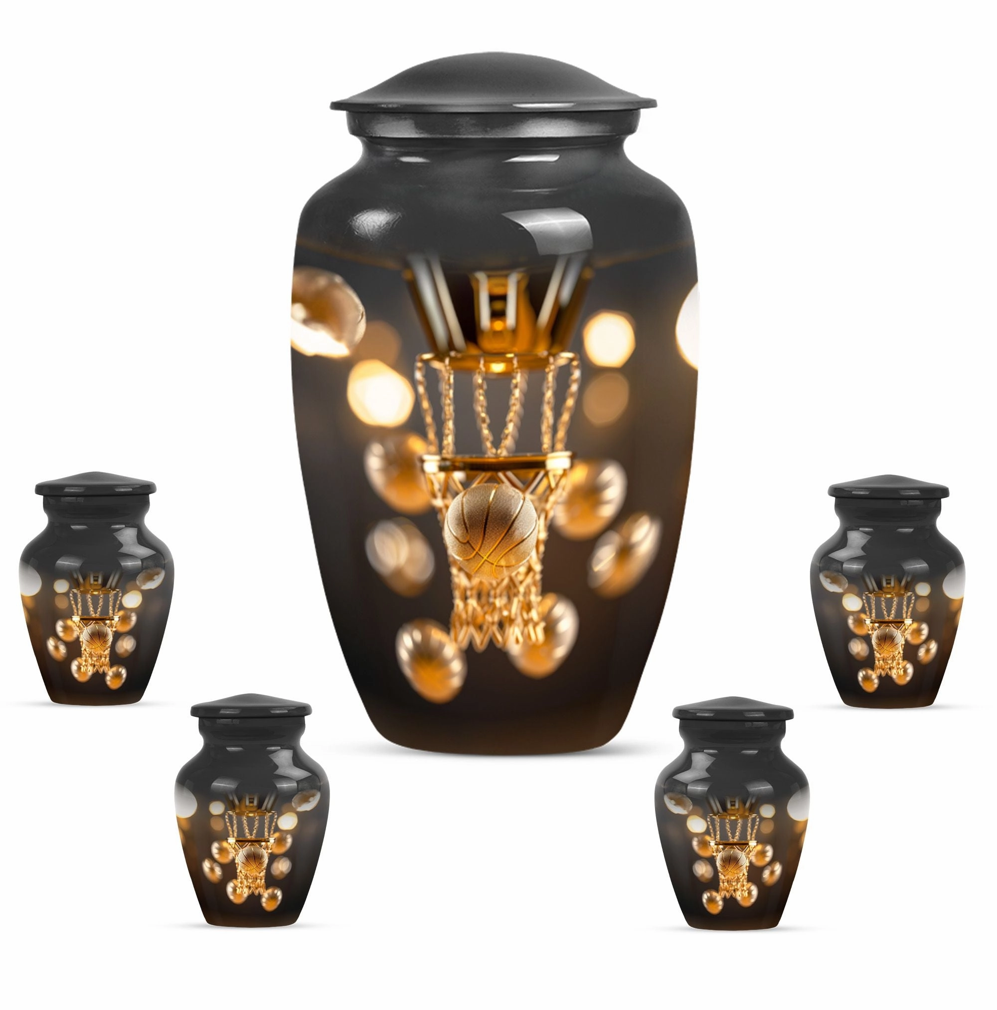 Basketball Cremation Urn For Adults Memorial & Funeral Urn