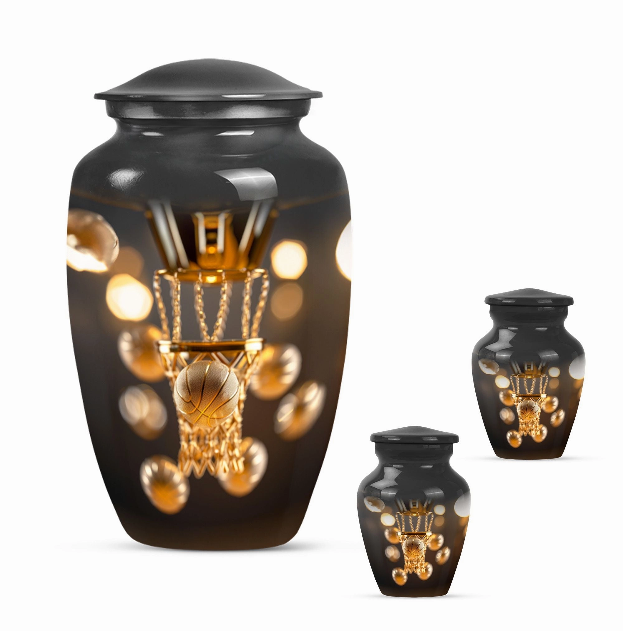 Basketball Cremation Urn For Adults Memorial & Funeral Urn