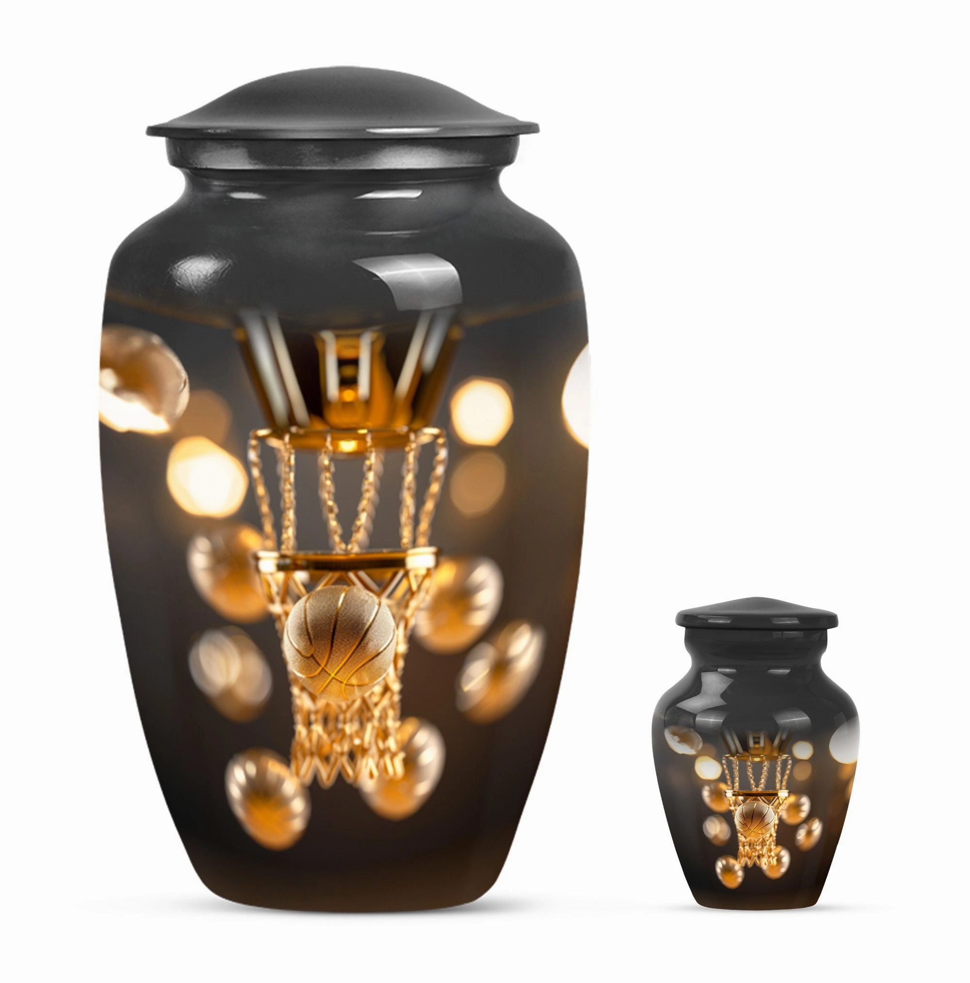 Basketball Cremation Urn For Adults Memorial & Funeral Urn