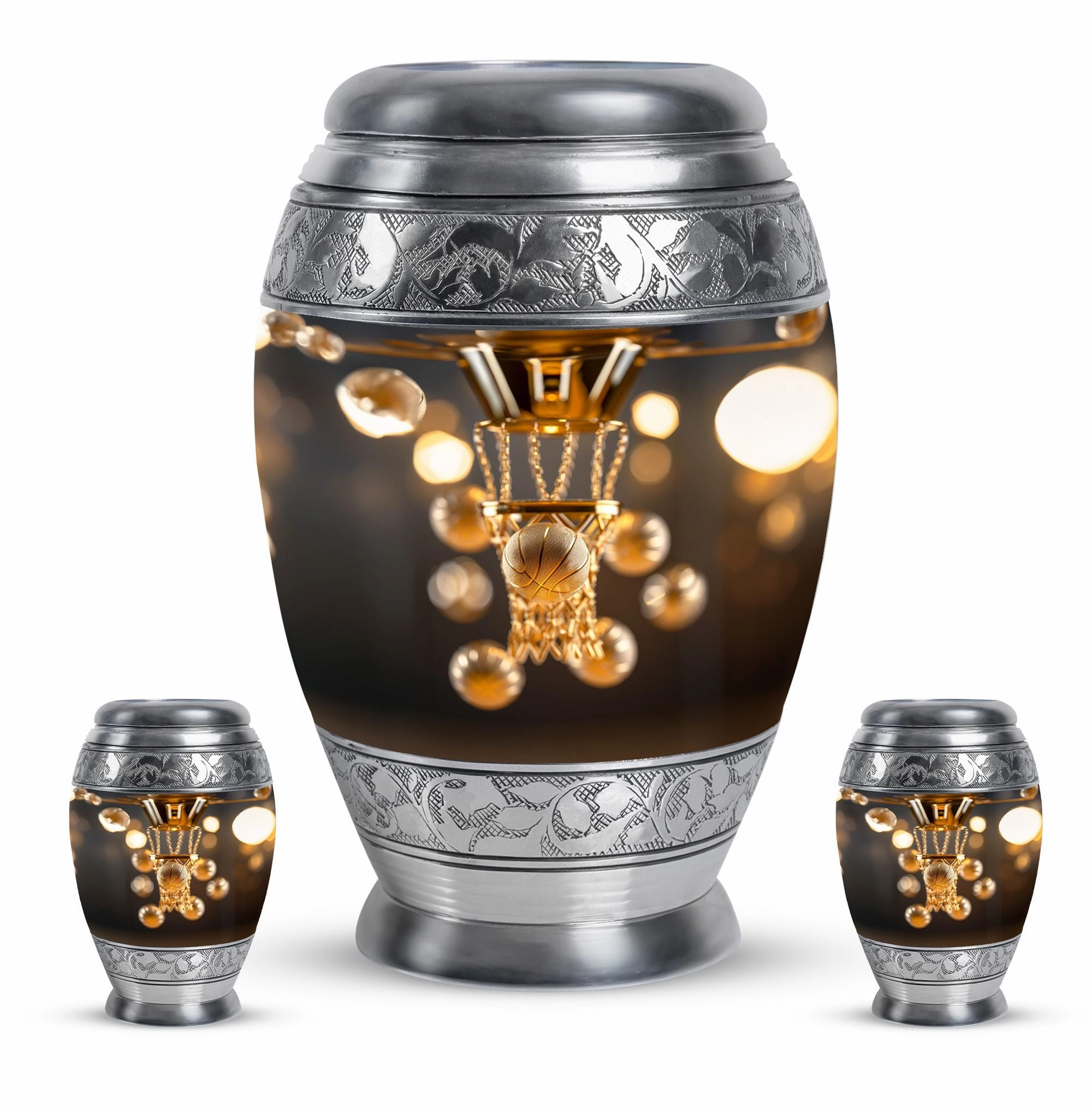 Basketball Cremation Urn For Adults Memorial & Funeral Urn