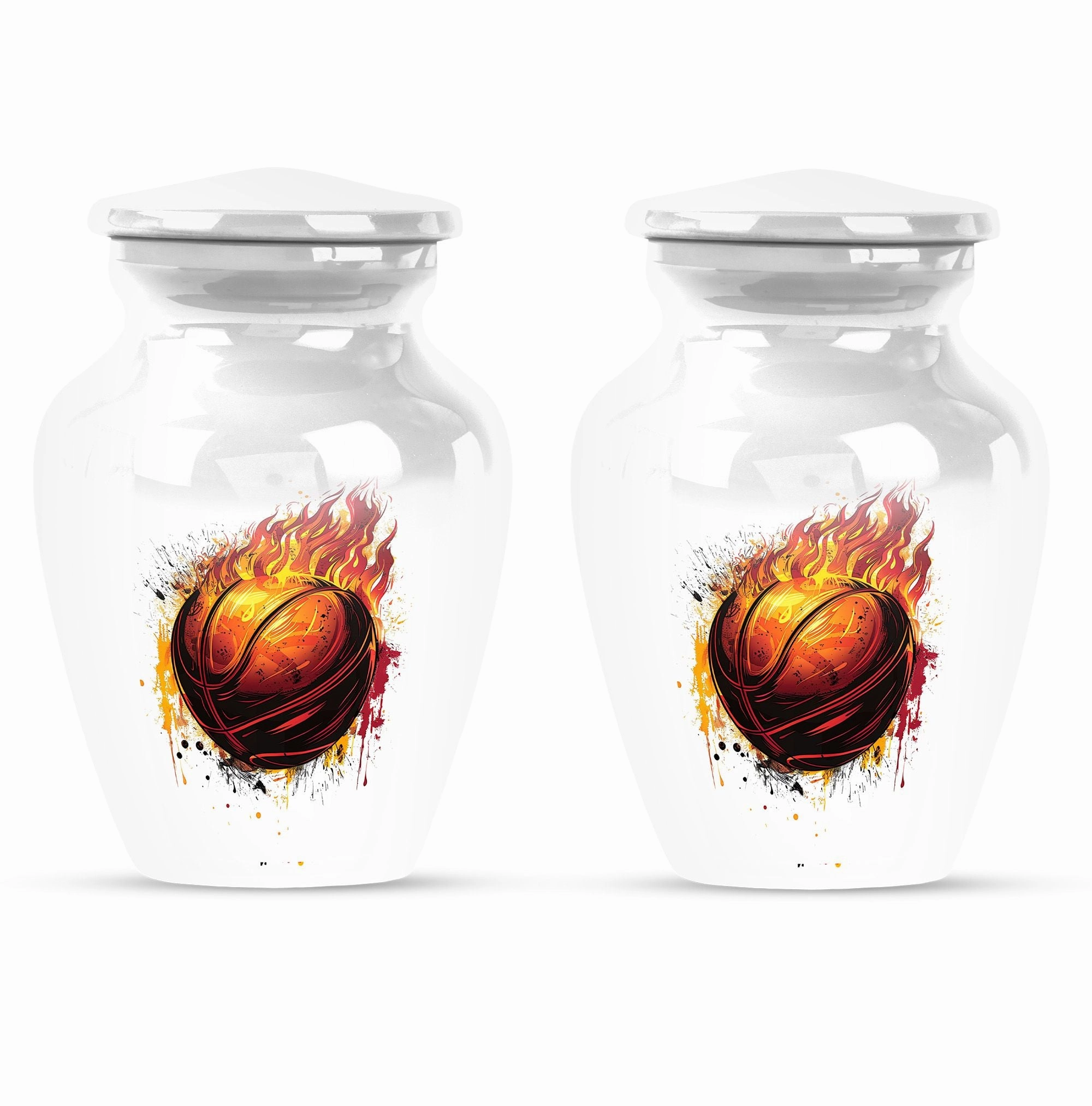 Basketball Cremation Urns For Ashes For Women Memorial & Funeral Urn