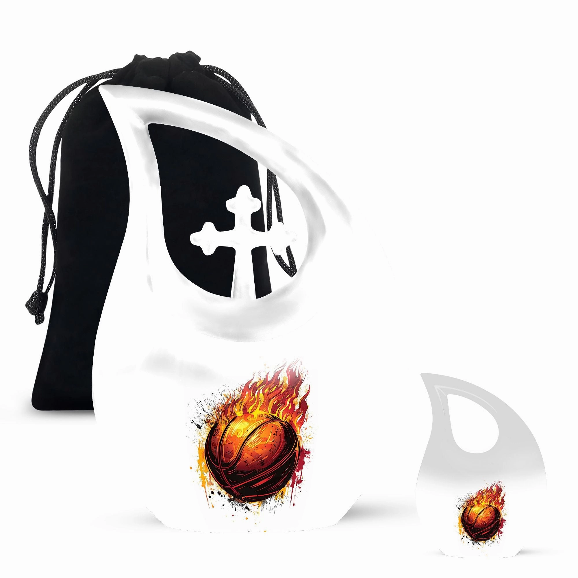 Basketball Cremation Urns For Ashes For Women Memorial & Funeral Urn