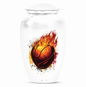 Basketball Cremation Urns For Ashes For Women Memorial & Funeral Urn