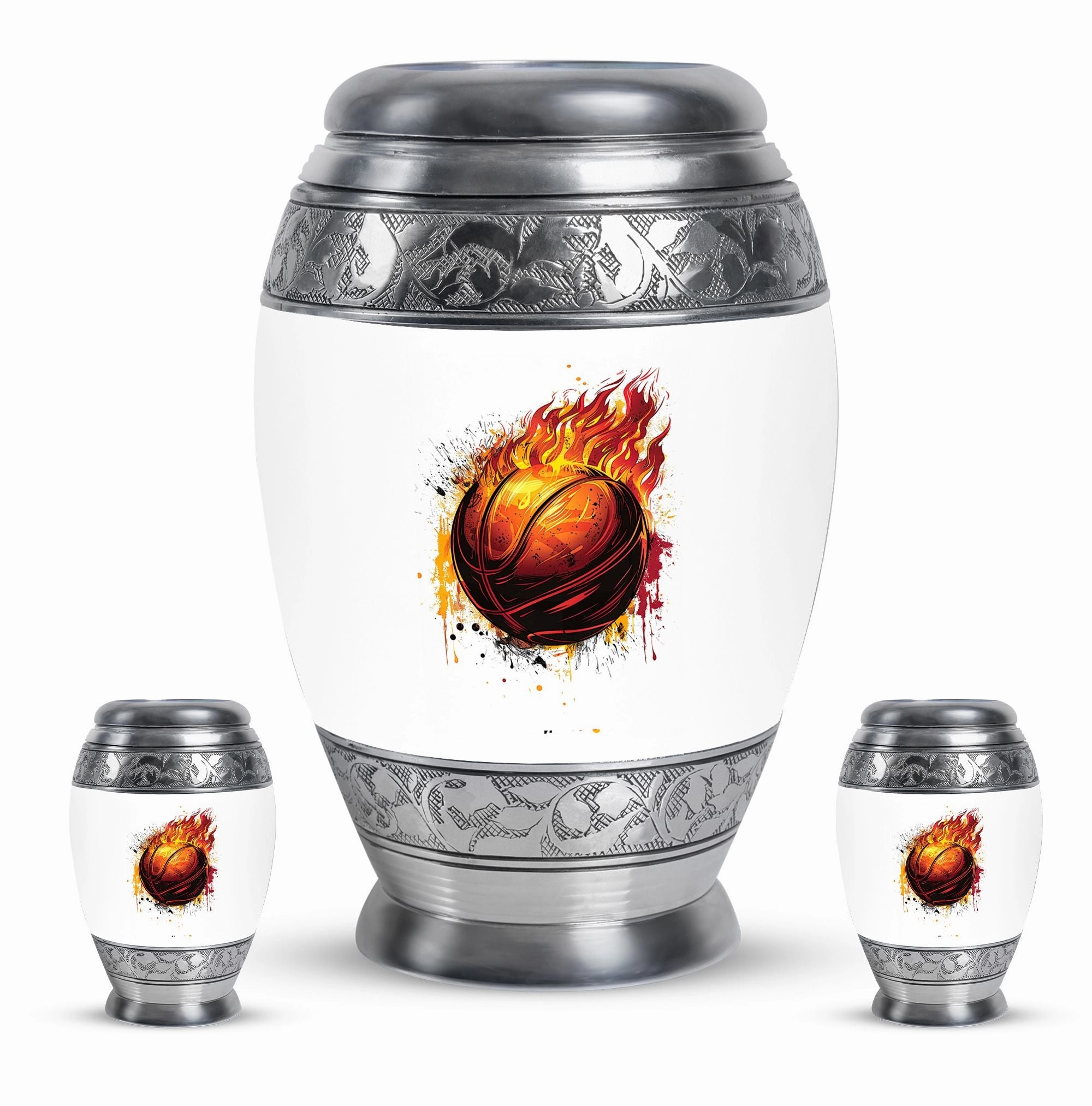 Basketball Cremation Urns For Ashes For Women Memorial & Funeral Urn