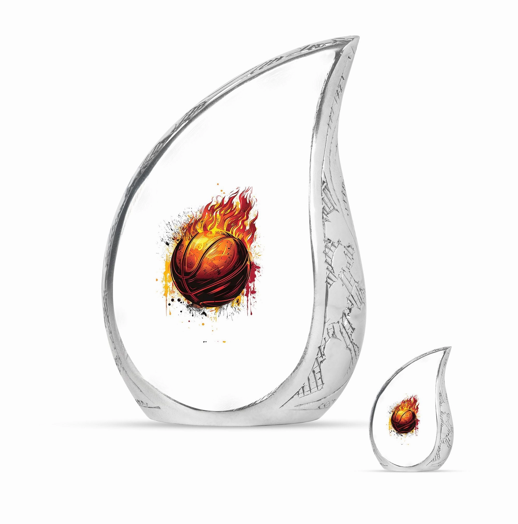 Basketball Cremation Urns For Ashes For Women Memorial & Funeral Urn