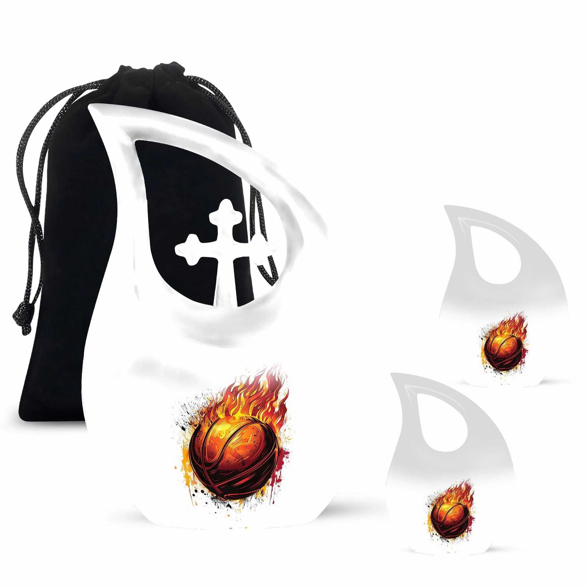 Basketball Cremation Urns For Ashes For Women Memorial & Funeral Urn