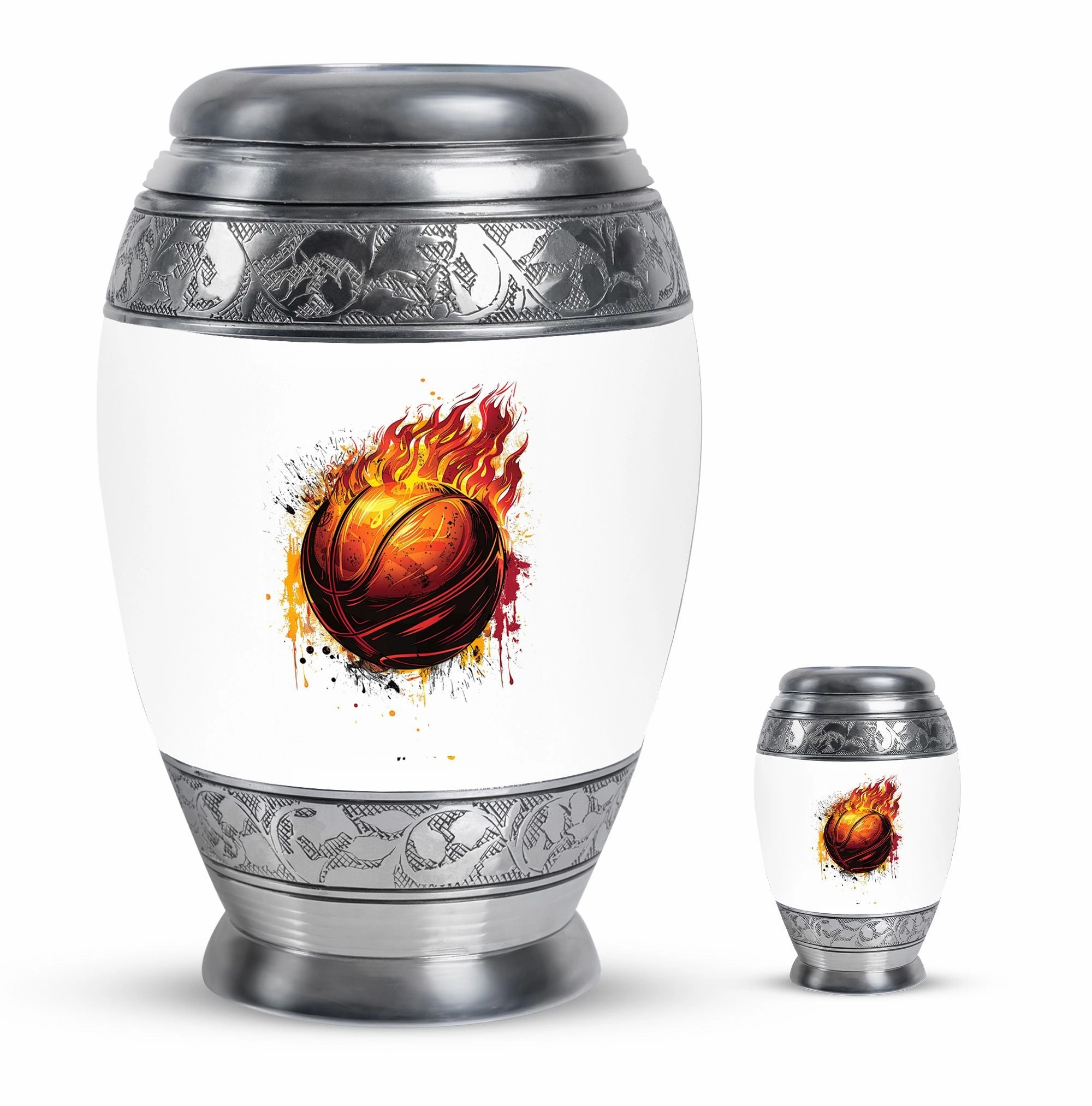 Basketball Cremation Urns For Ashes For Women Memorial & Funeral Urn