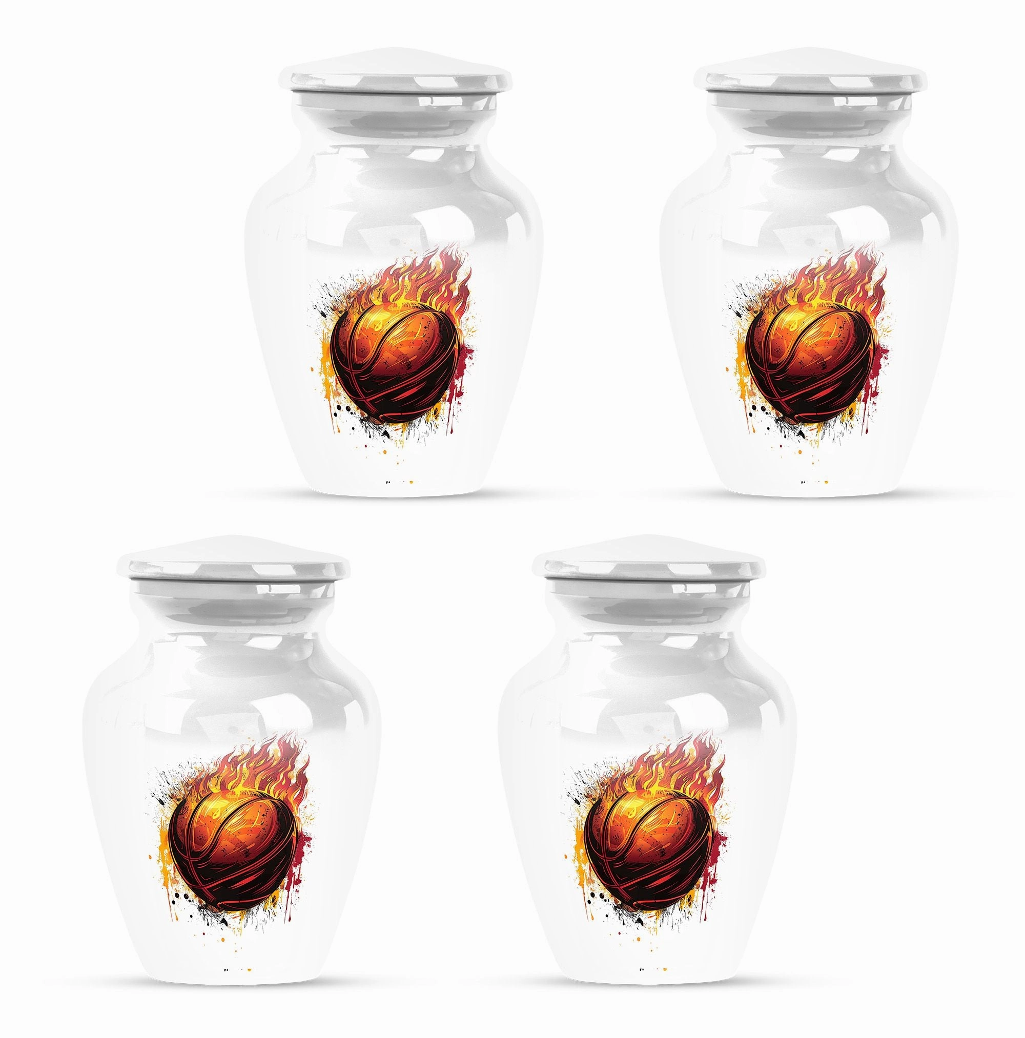 Basketball Cremation Urns For Ashes For Women Memorial & Funeral Urn