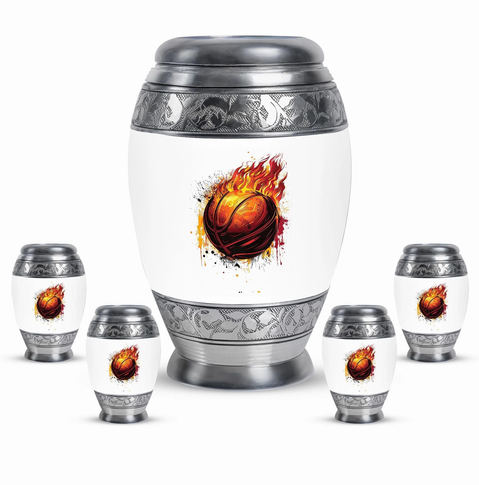 Basketball Cremation Urns For Ashes For Women Memorial & Funeral Urn