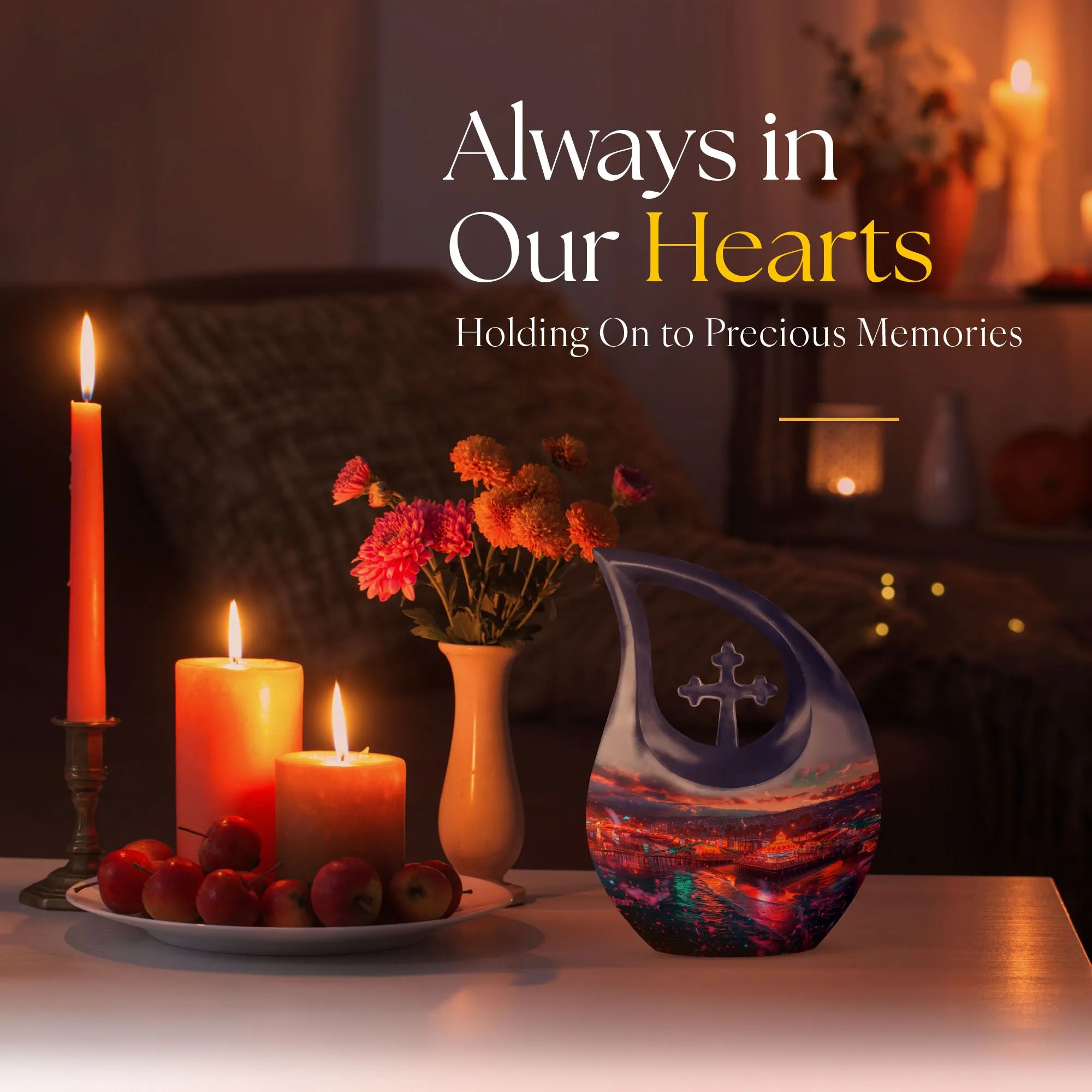Beach Bliss: Dignified Memorial Urns for Serene Oceanic Sojourn
