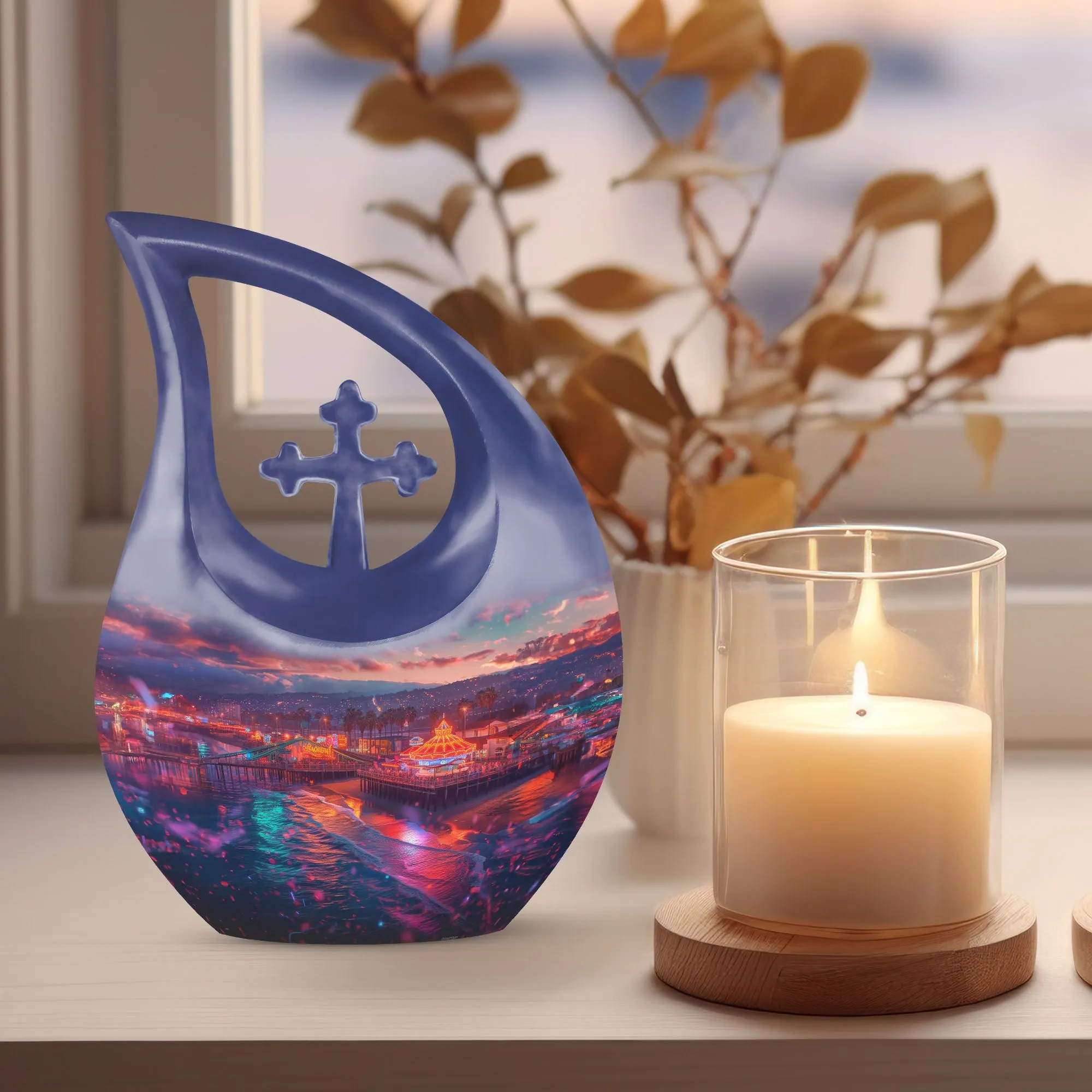 Beach Bliss: Dignified Memorial Urns for Serene Oceanic Sojourn