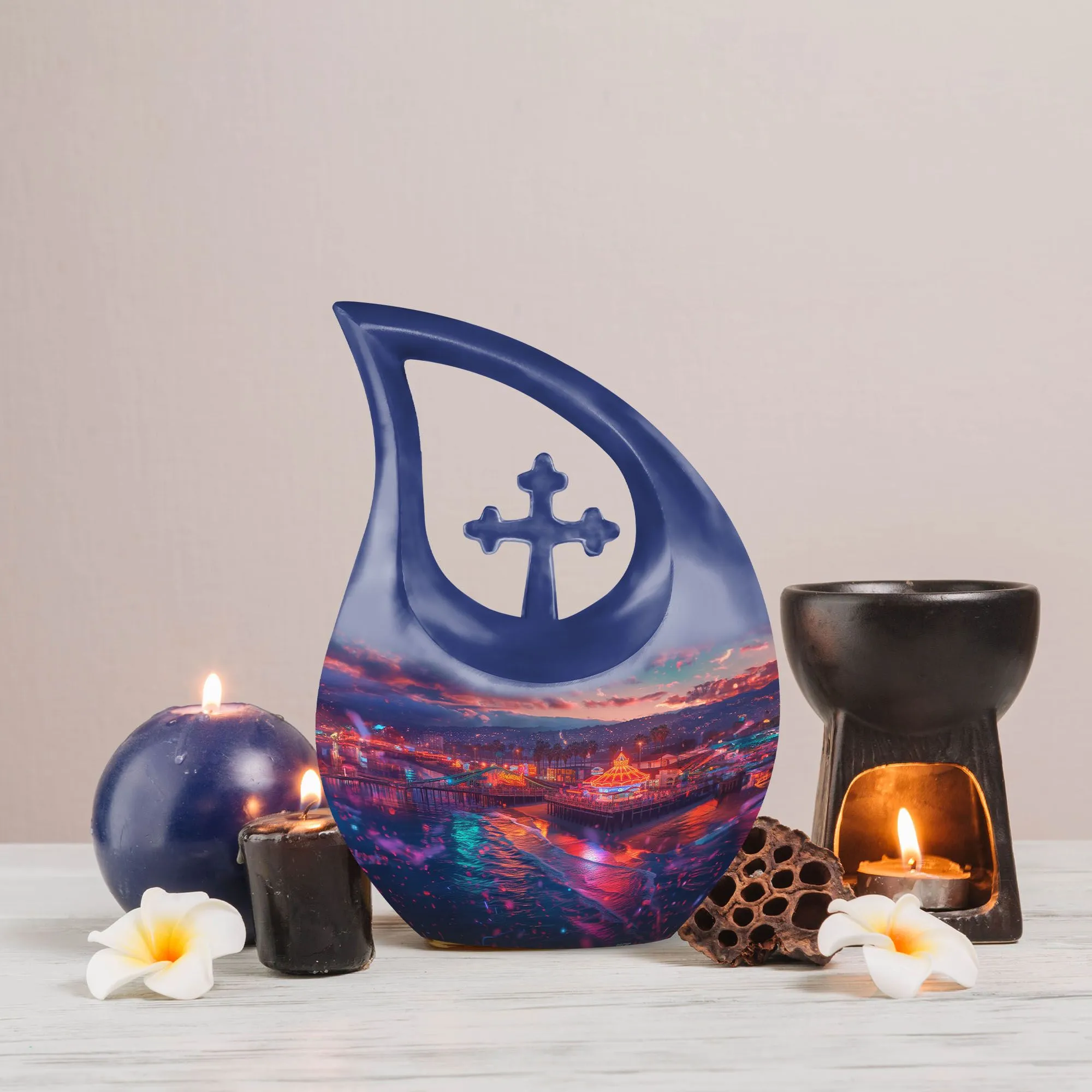 Beach Bliss: Dignified Memorial Urns for Serene Oceanic Sojourn
