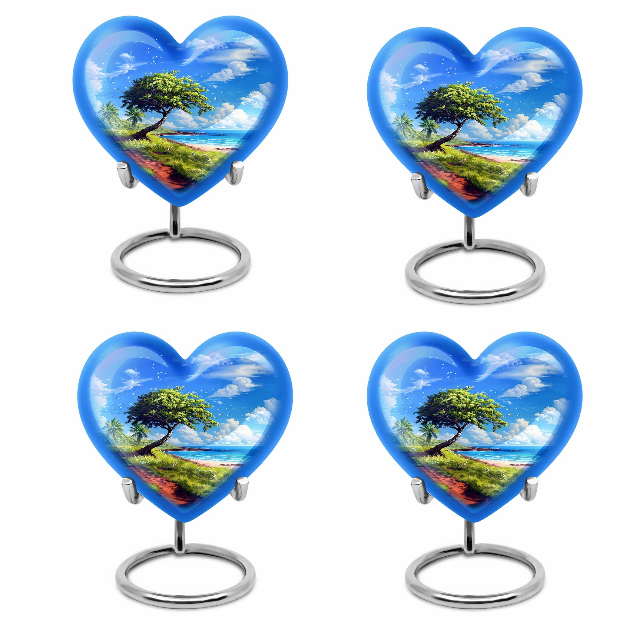 Beach Cremation Keepsake For Human Ashes Memorial & Funeral Urn