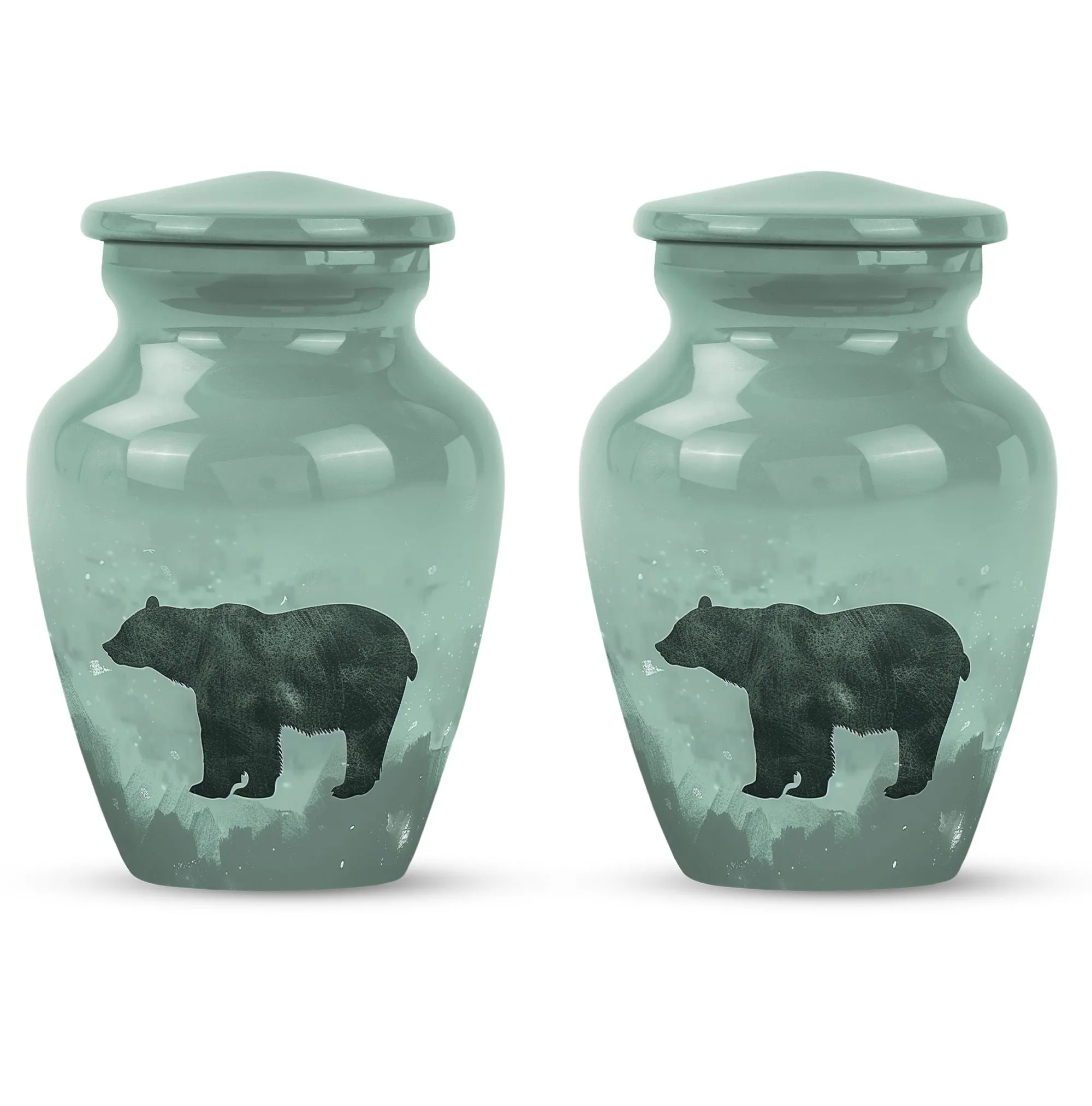 Bear Love: Dignified Farewell - Memorial Funeral Urn