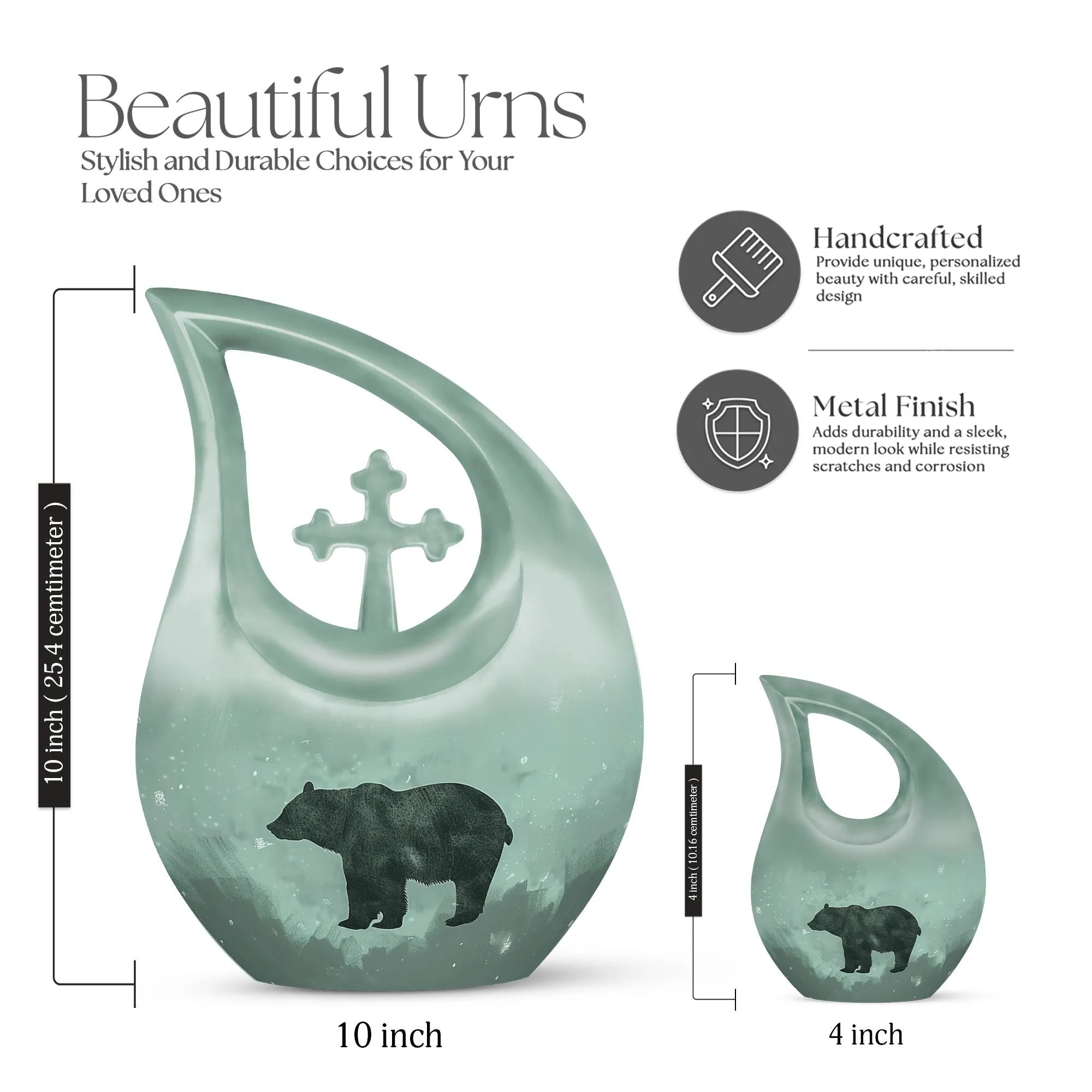 Bear Urn Serenity: Cherished Memorials for Loved Ones