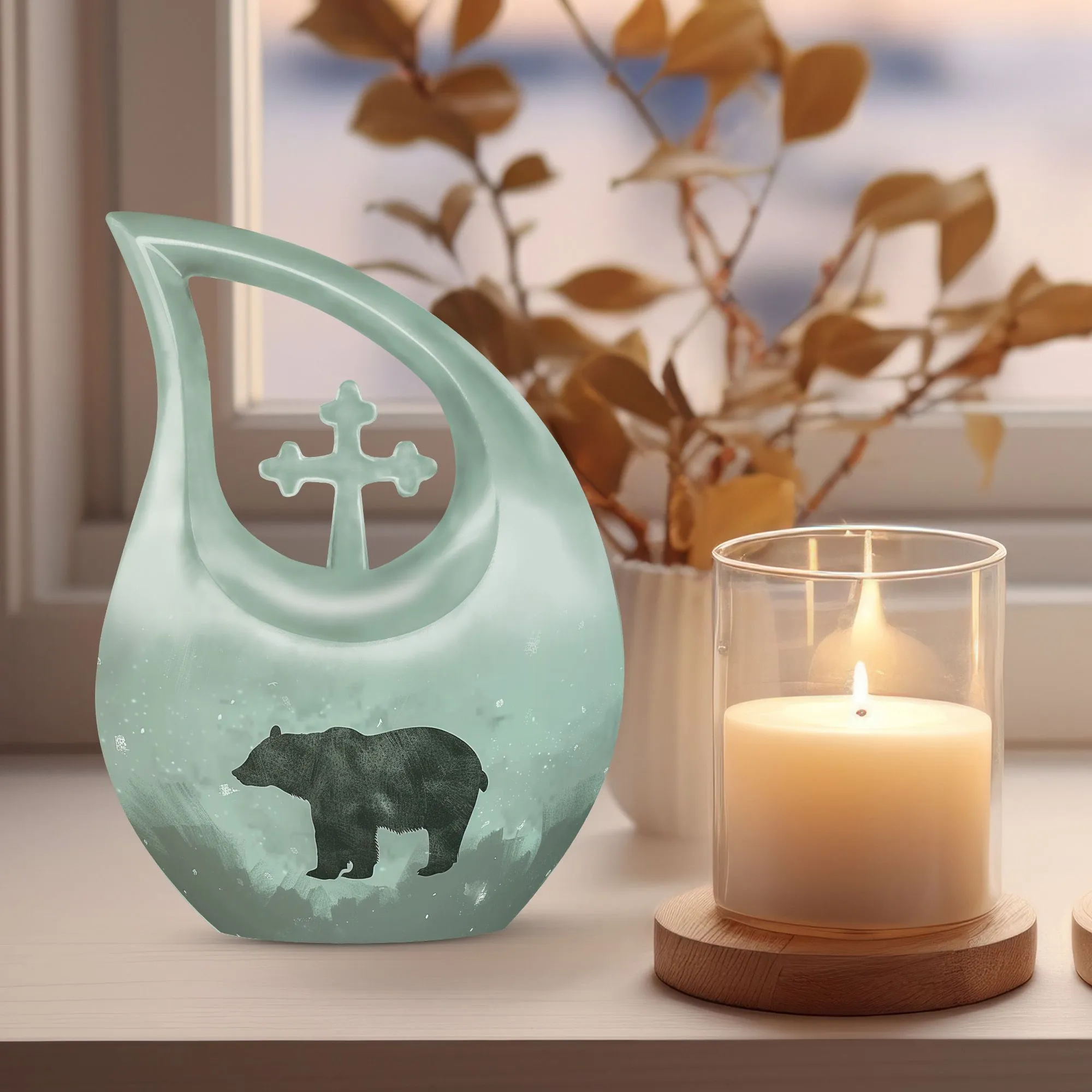 Bear Urn Serenity: Cherished Memorials for Loved Ones