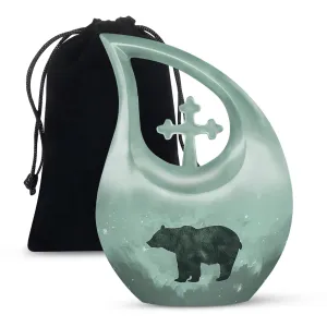 Bear Urn Serenity: Cherished Memorials for Loved Ones