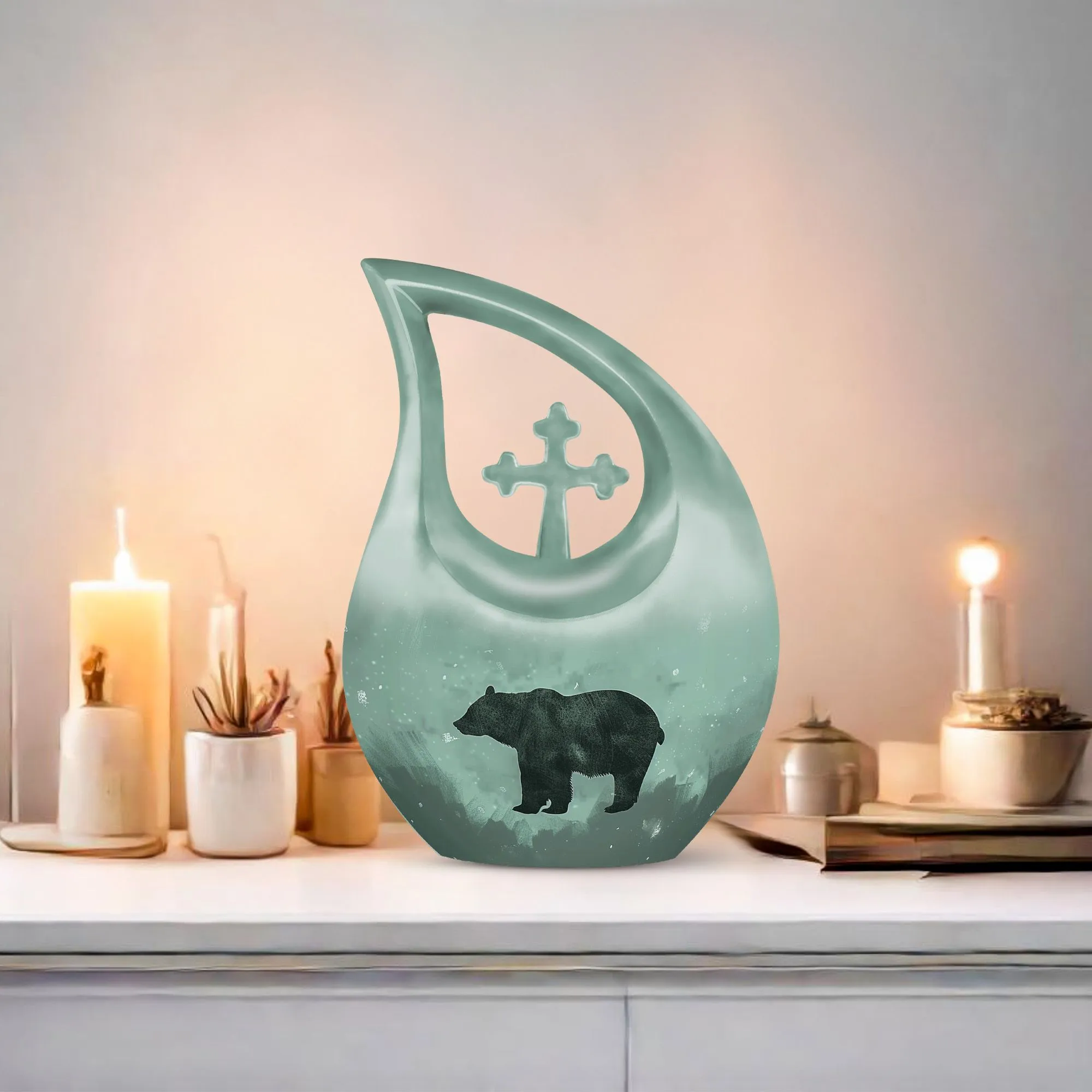 Bear Urn Serenity: Cherished Memorials for Loved Ones