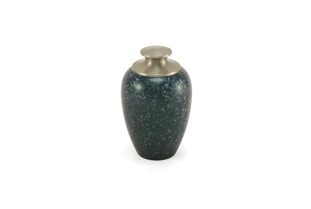 Blue High Gloss Pet Urn in Small