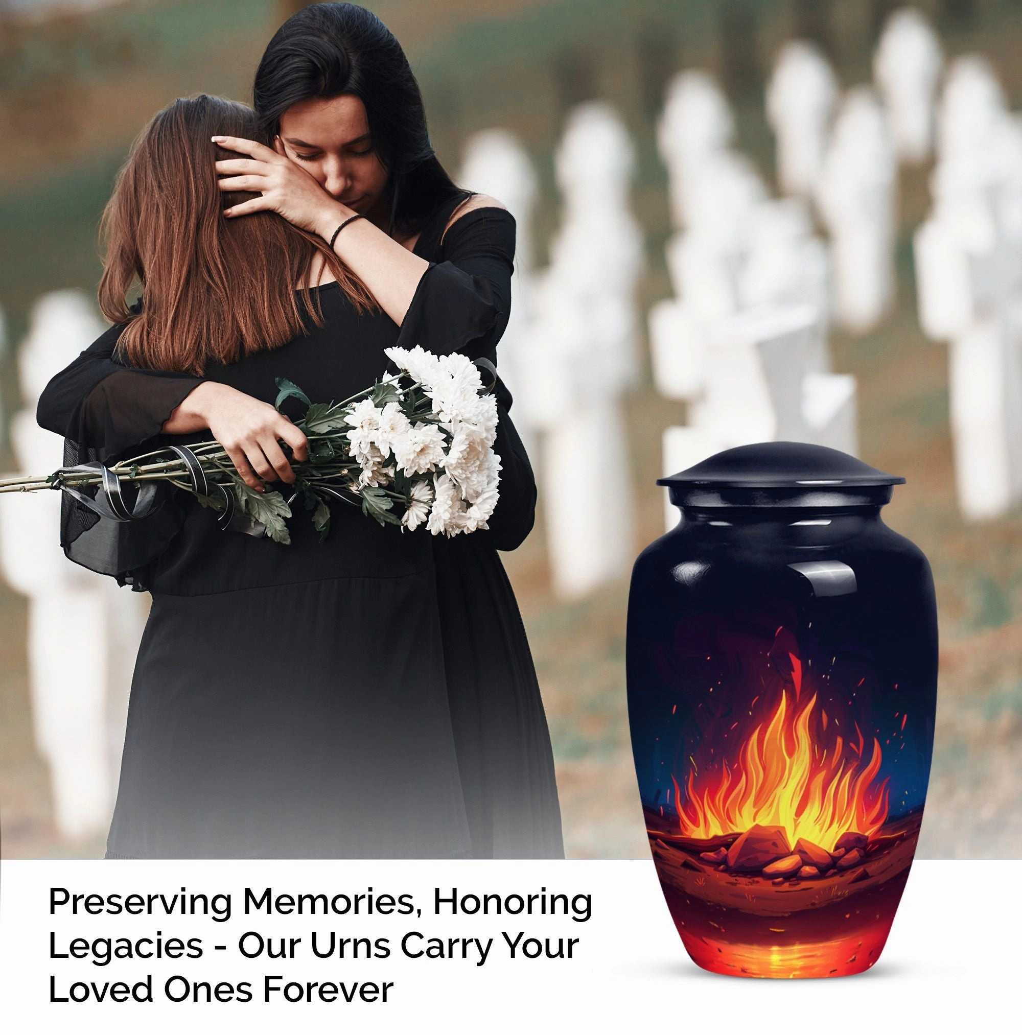 Bornfire Urn Majesty: An Elegant Resting Place for Loved Ones