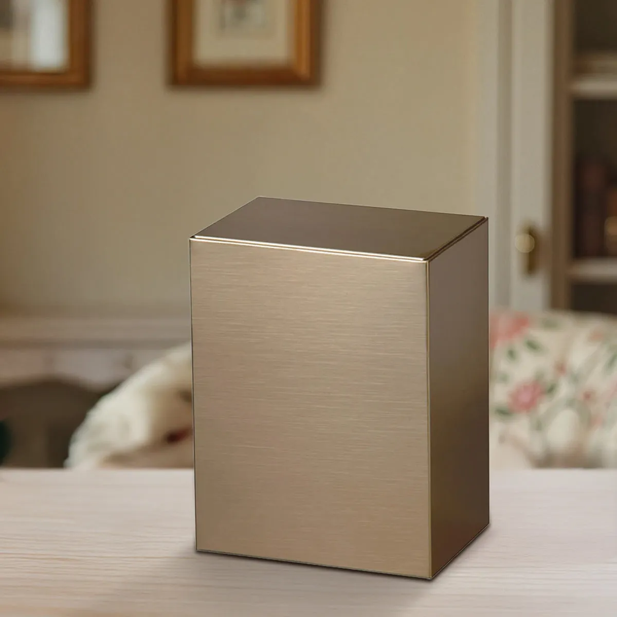 Bronze Chest Urn Insert