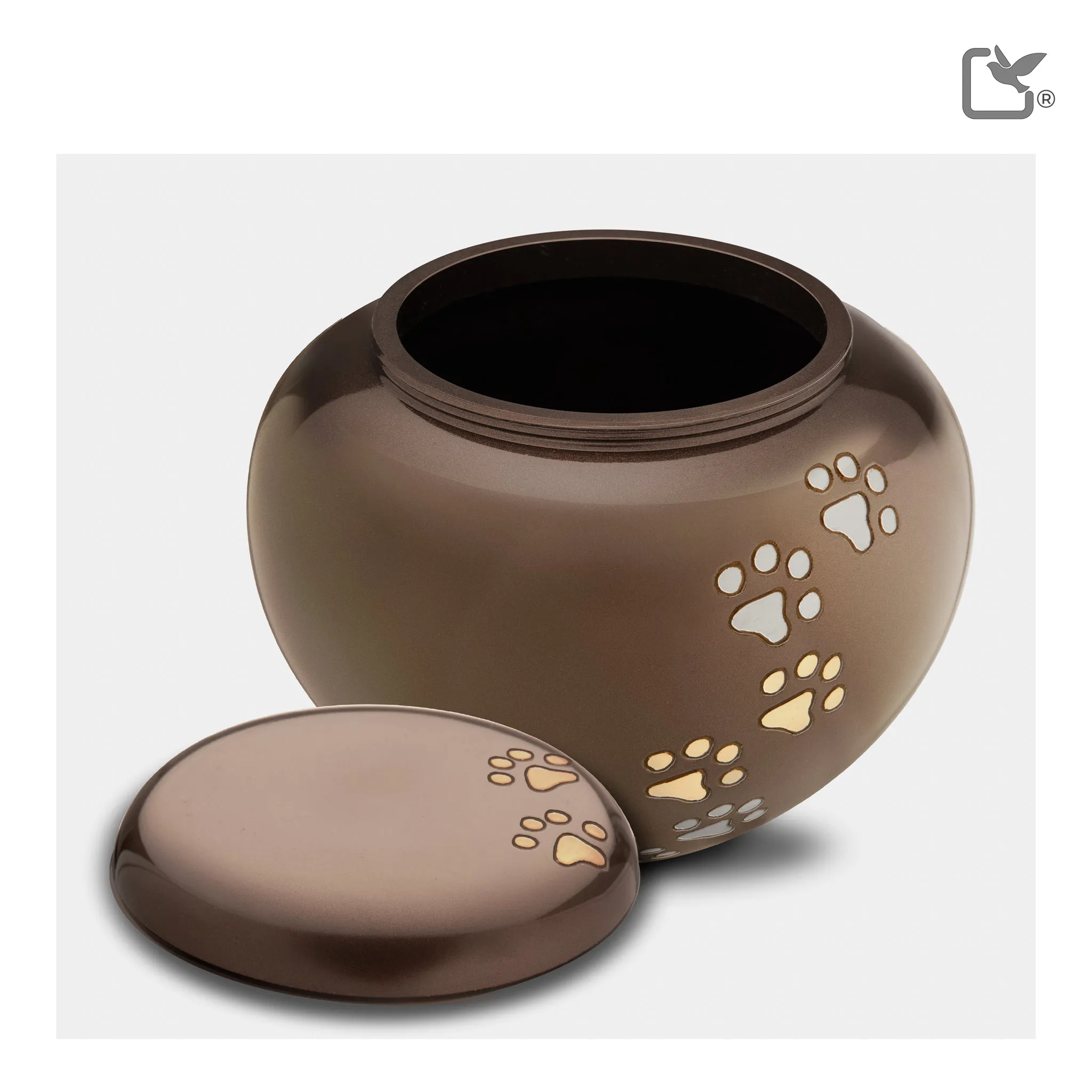 Bronze Cuddle Medium Pet Cremation Urn