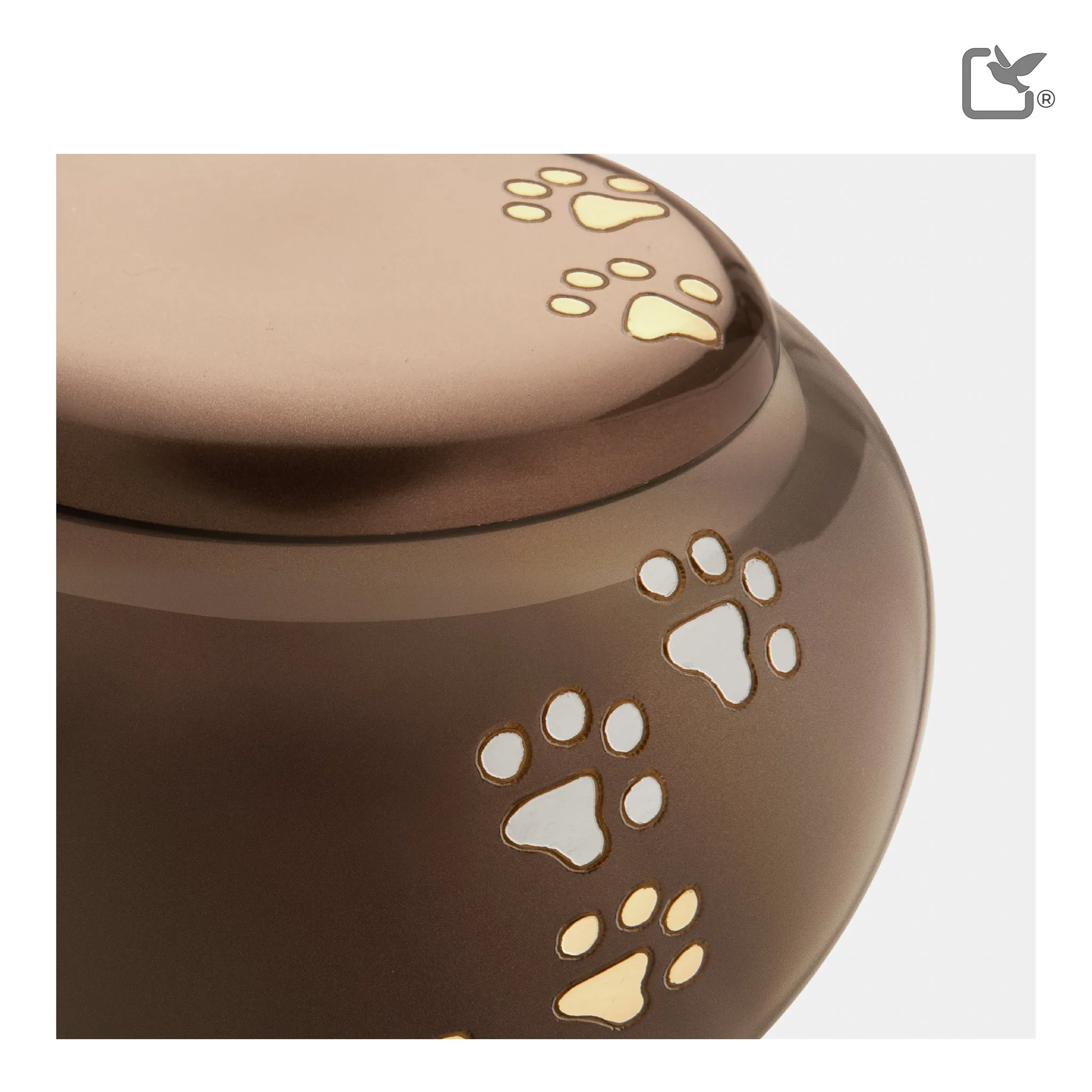 Bronze Cuddle Medium Pet Cremation Urn