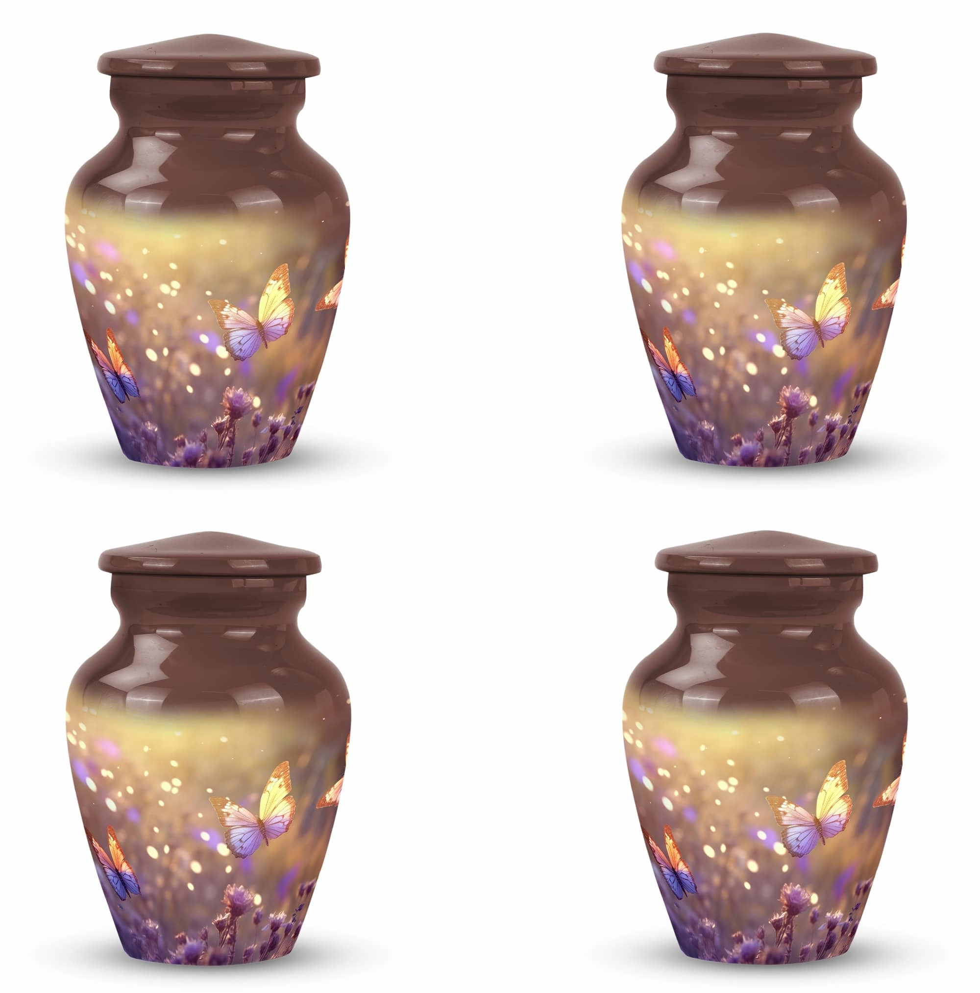 Butterflies Journey: Cremation Urn for Precious Human Ashes