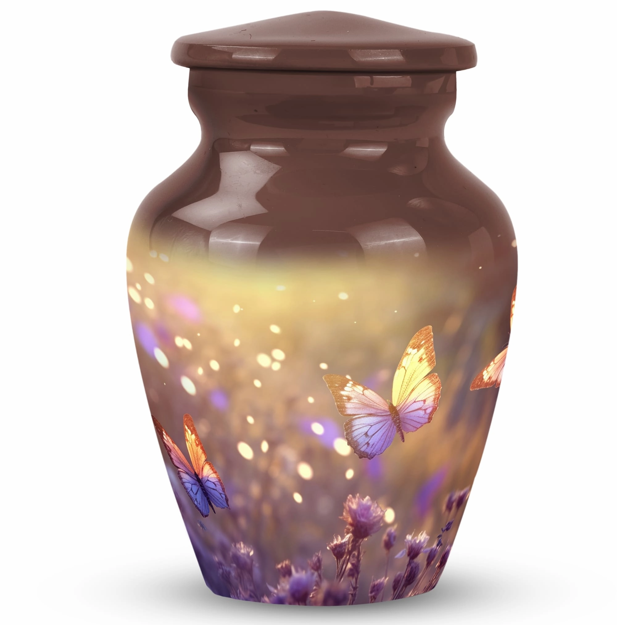 Butterflies Journey: Cremation Urn for Precious Human Ashes