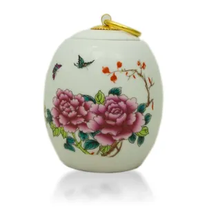 Butterfly Ceramic Cremation Urn in Extra Small