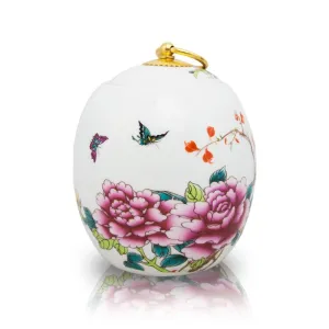 Butterfly Ceramic Cremation Urn in Small