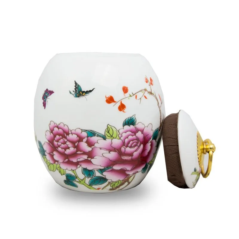 Butterfly Ceramic Cremation Urn in Small