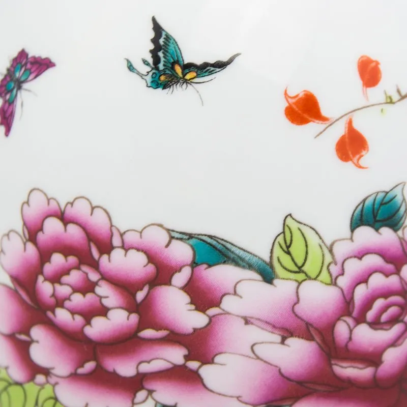Butterfly Ceramic Cremation Urn in Small