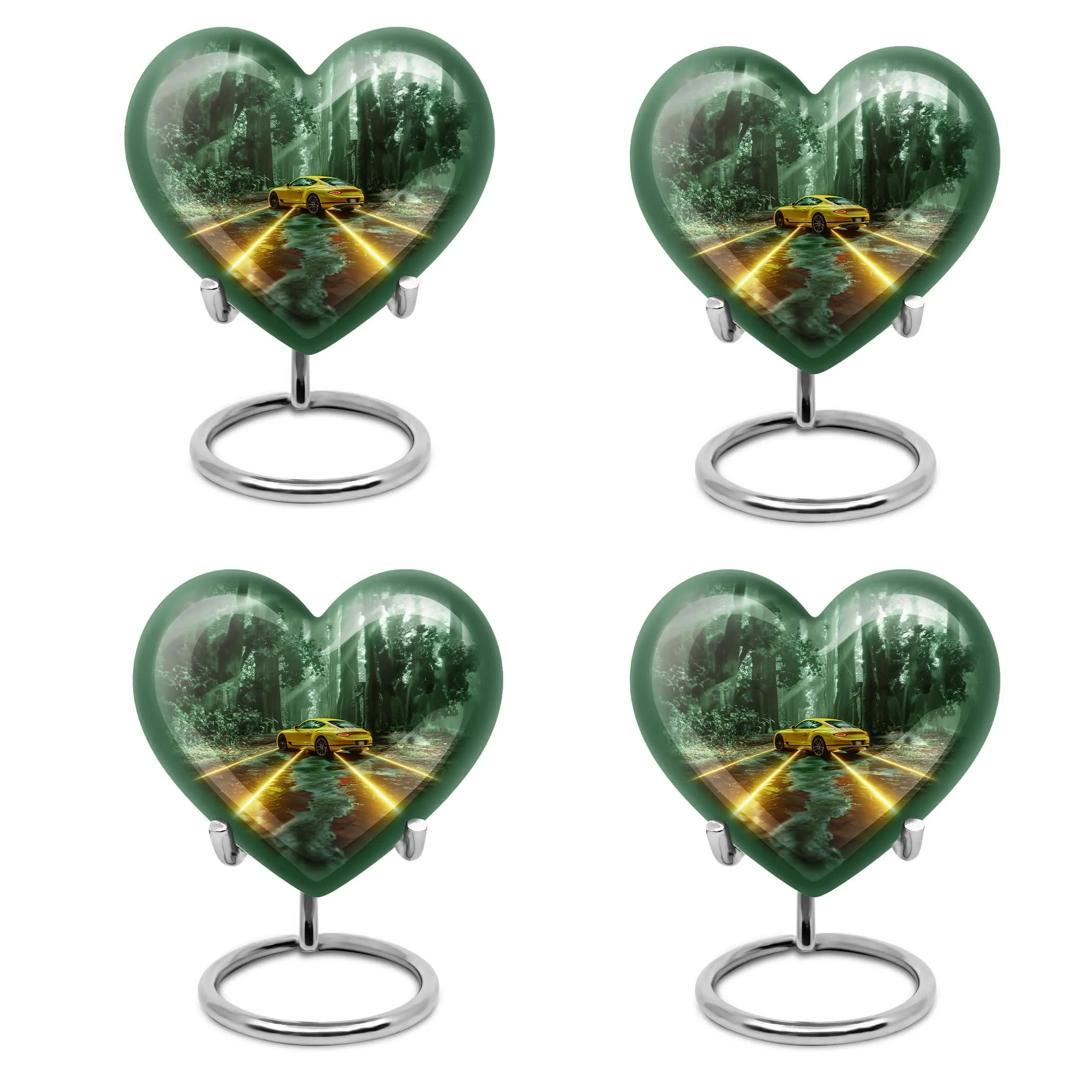 Butterfly Heart Cremation Urn for Ashes- An Memorial Urn