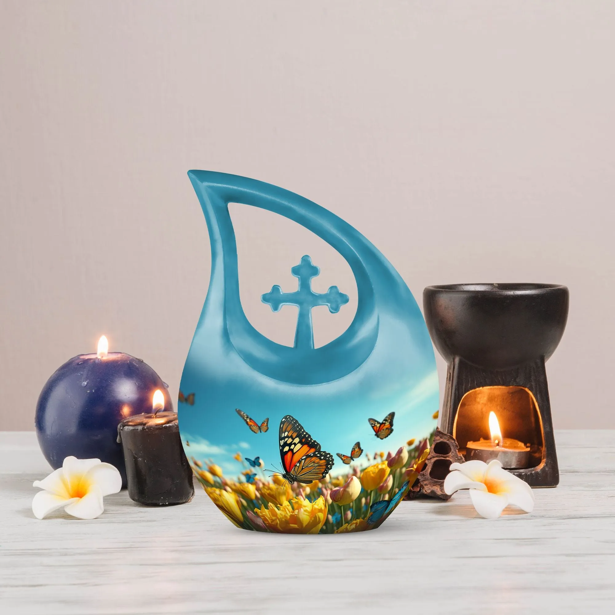 Butterfly Memorial Beauty - A Cherished Cremation Remembrance Box