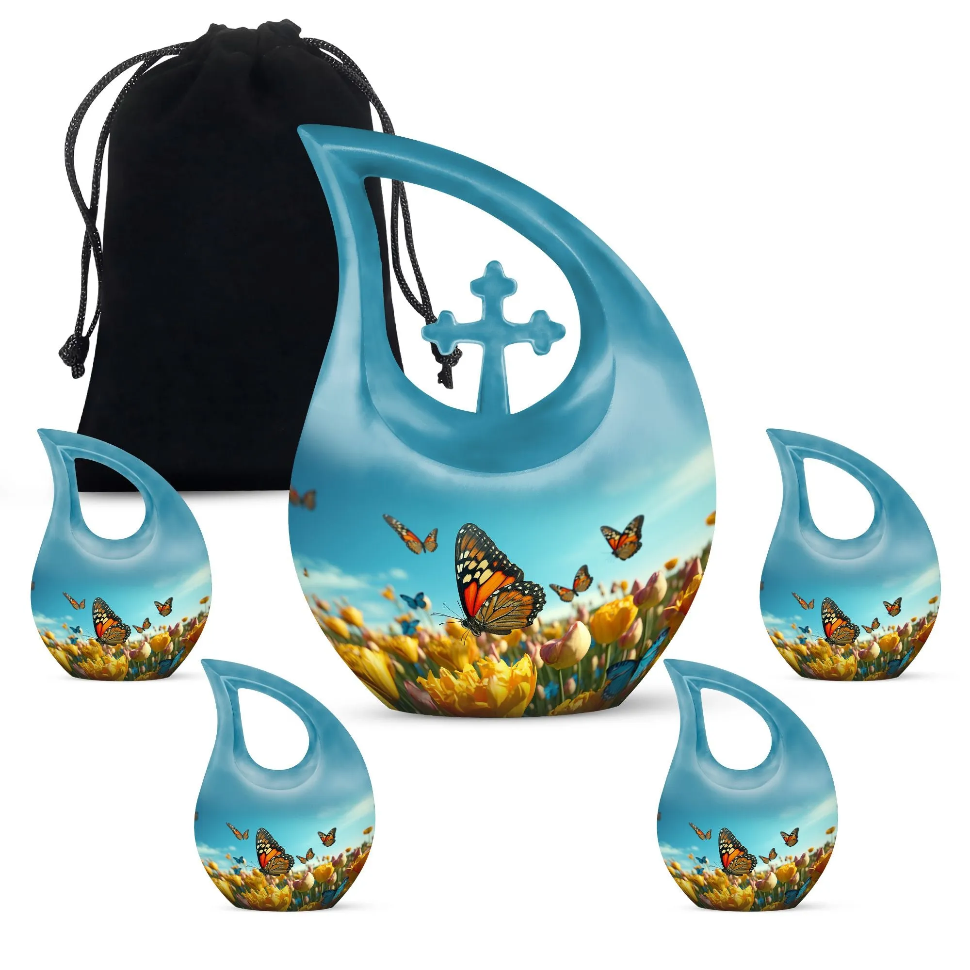 Butterfly Memorial Beauty - A Cherished Cremation Remembrance Box