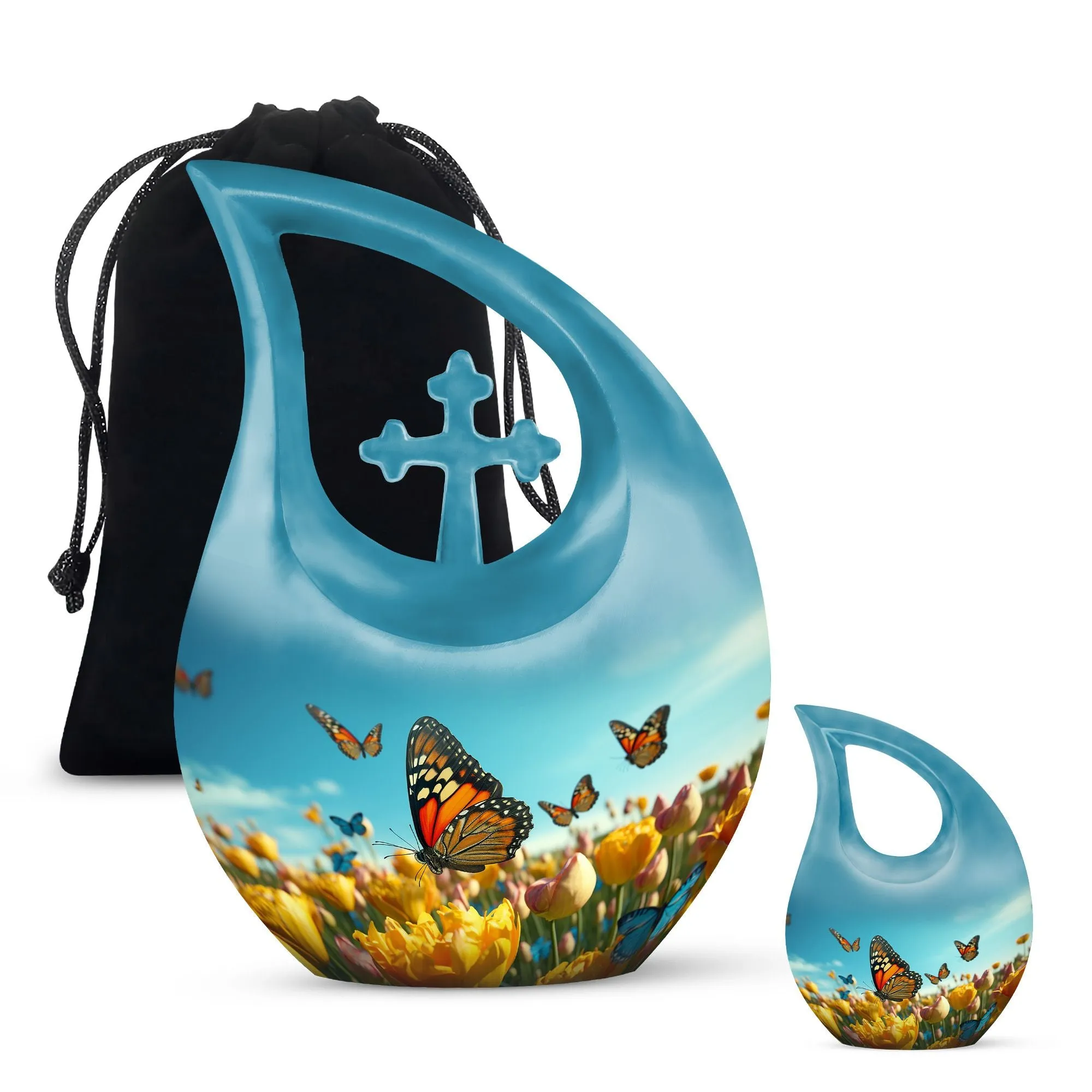 Butterfly Memorial Beauty - A Cherished Cremation Remembrance Box