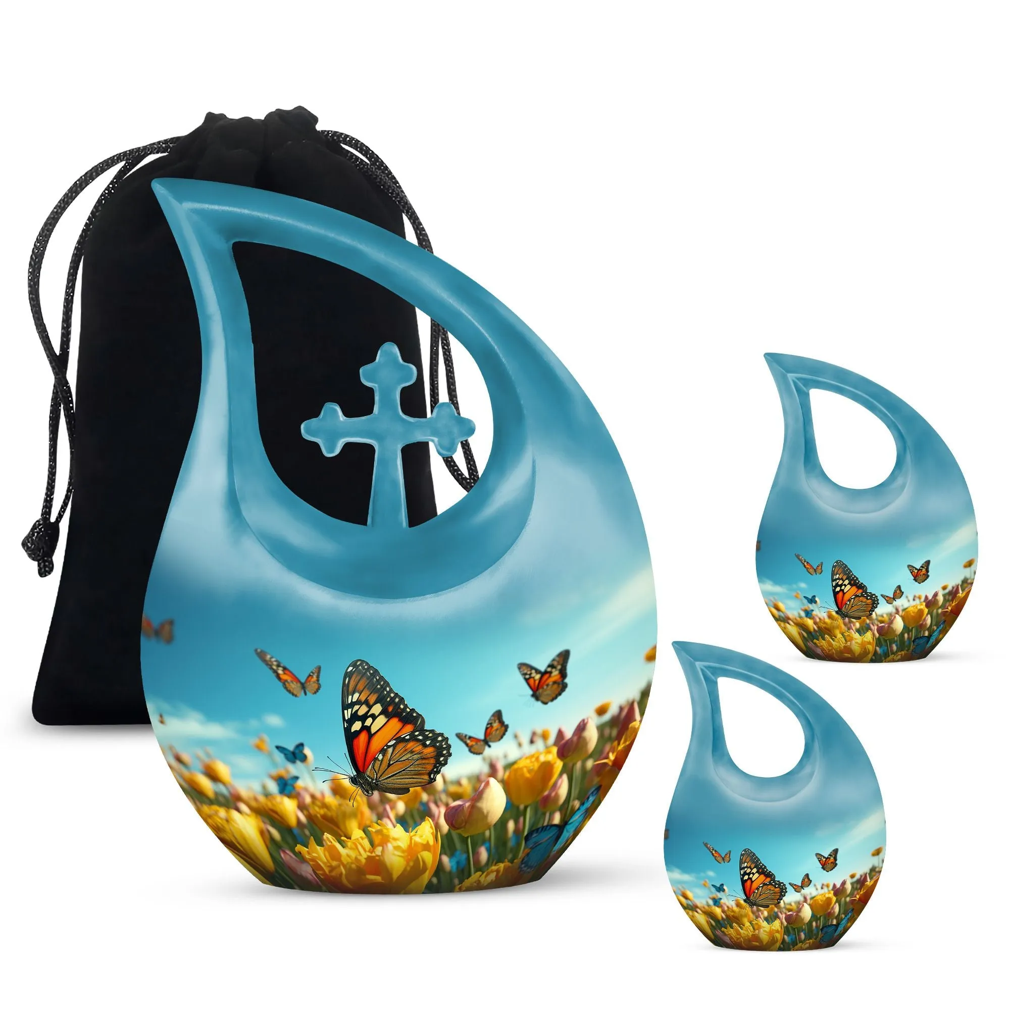 Butterfly Memorial Beauty - A Cherished Cremation Remembrance Box