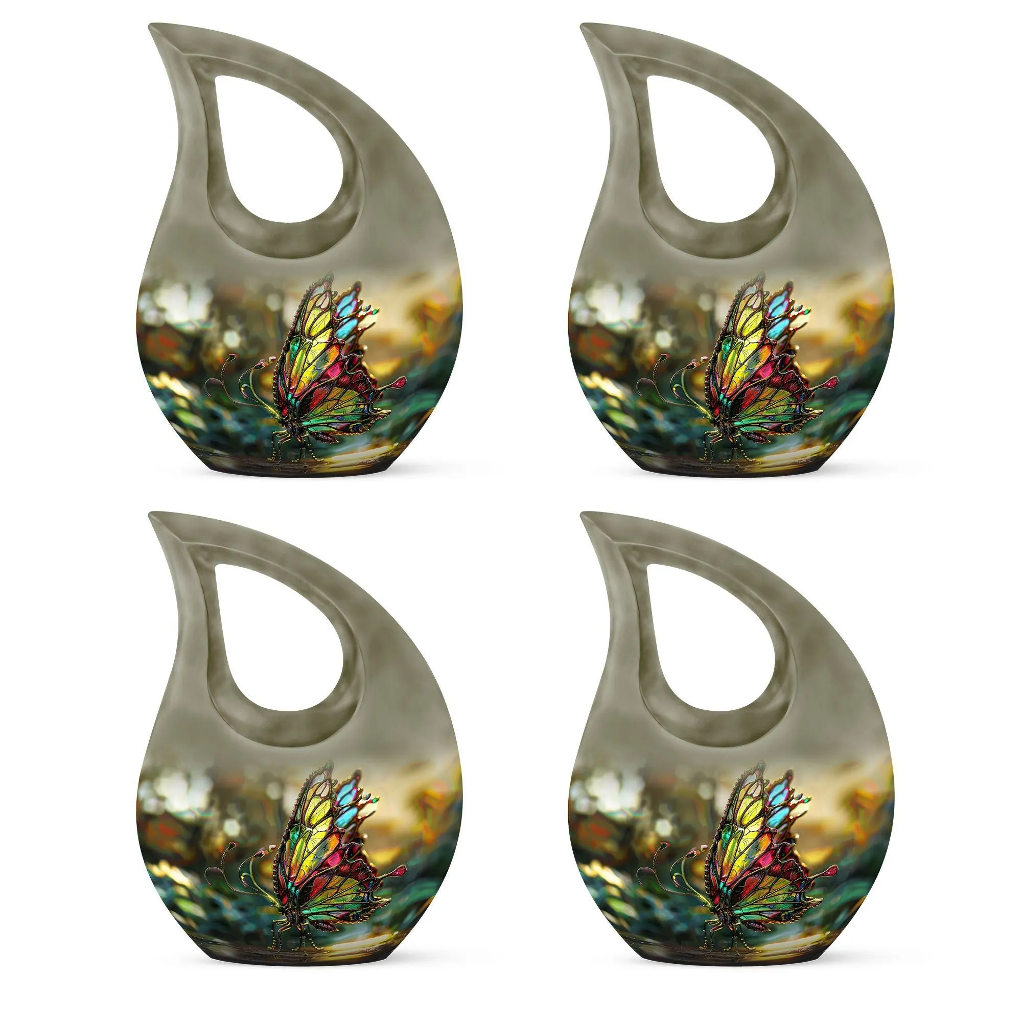 Butterfly Memorial Urn - Cremation Urn For Human Ashes