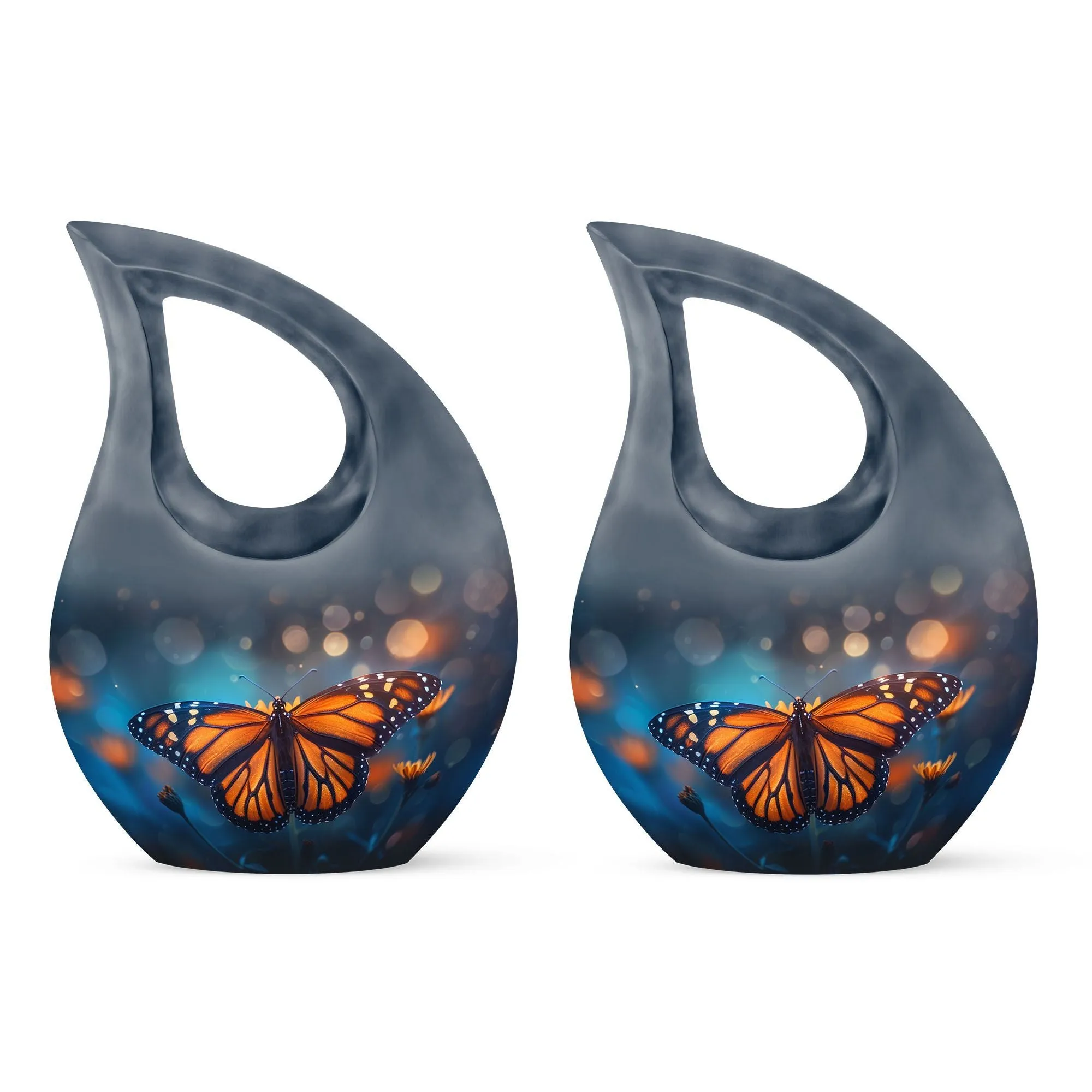 Butterfly Urn , Customized Cremation Urn For Human Ashes
