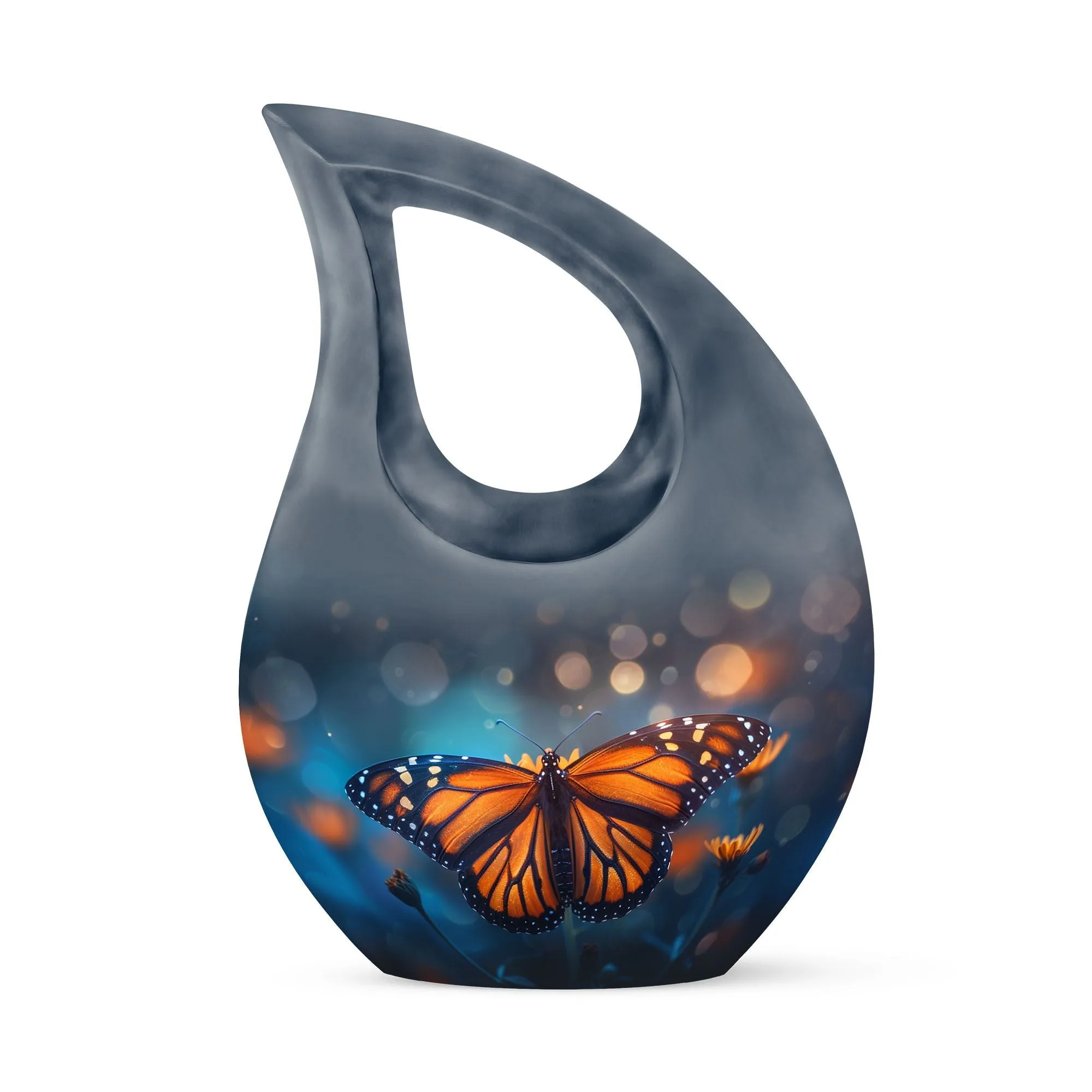 Butterfly Urn , Customized Cremation Urn For Human Ashes