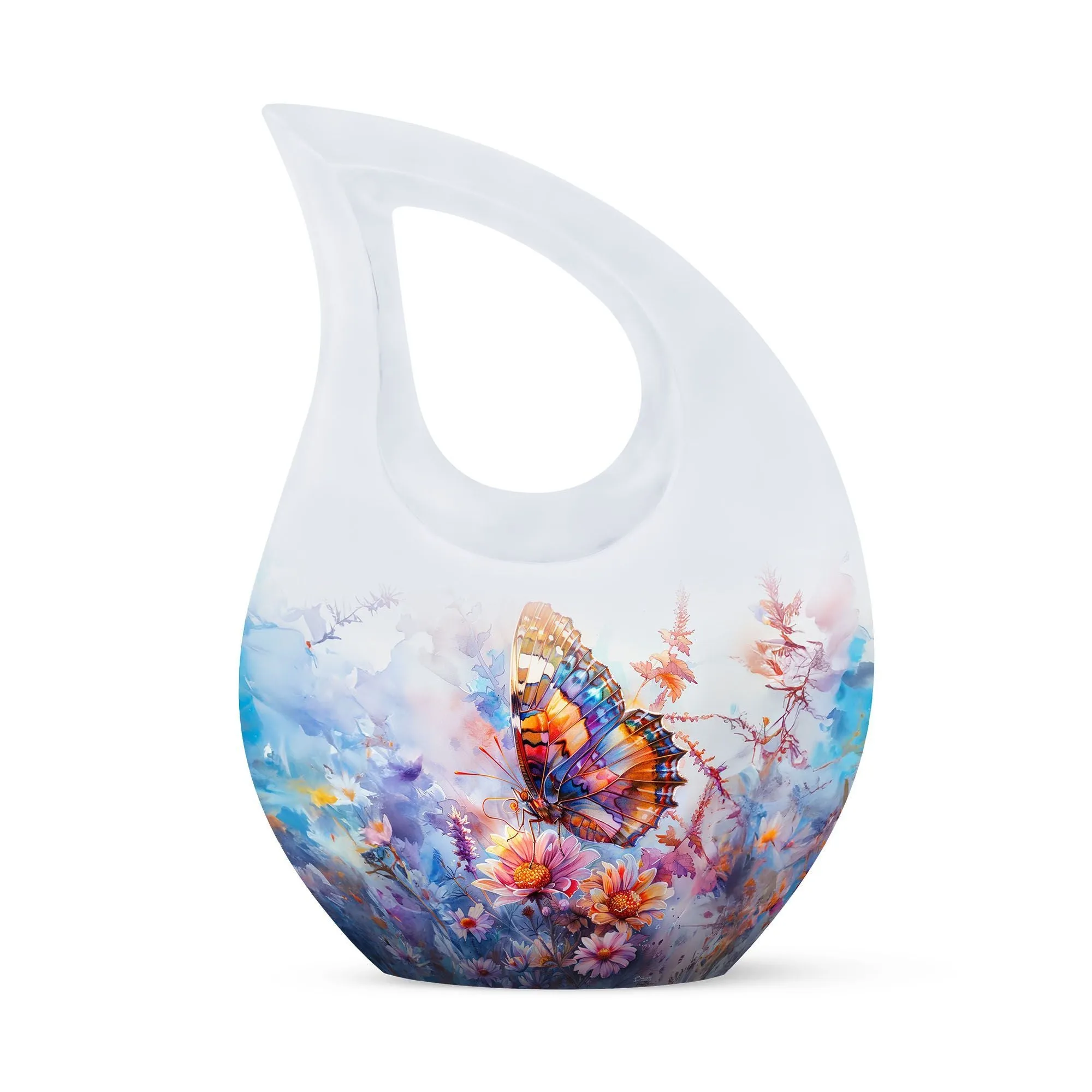 Butterfly Urn - Personalized Container For Human Ashes