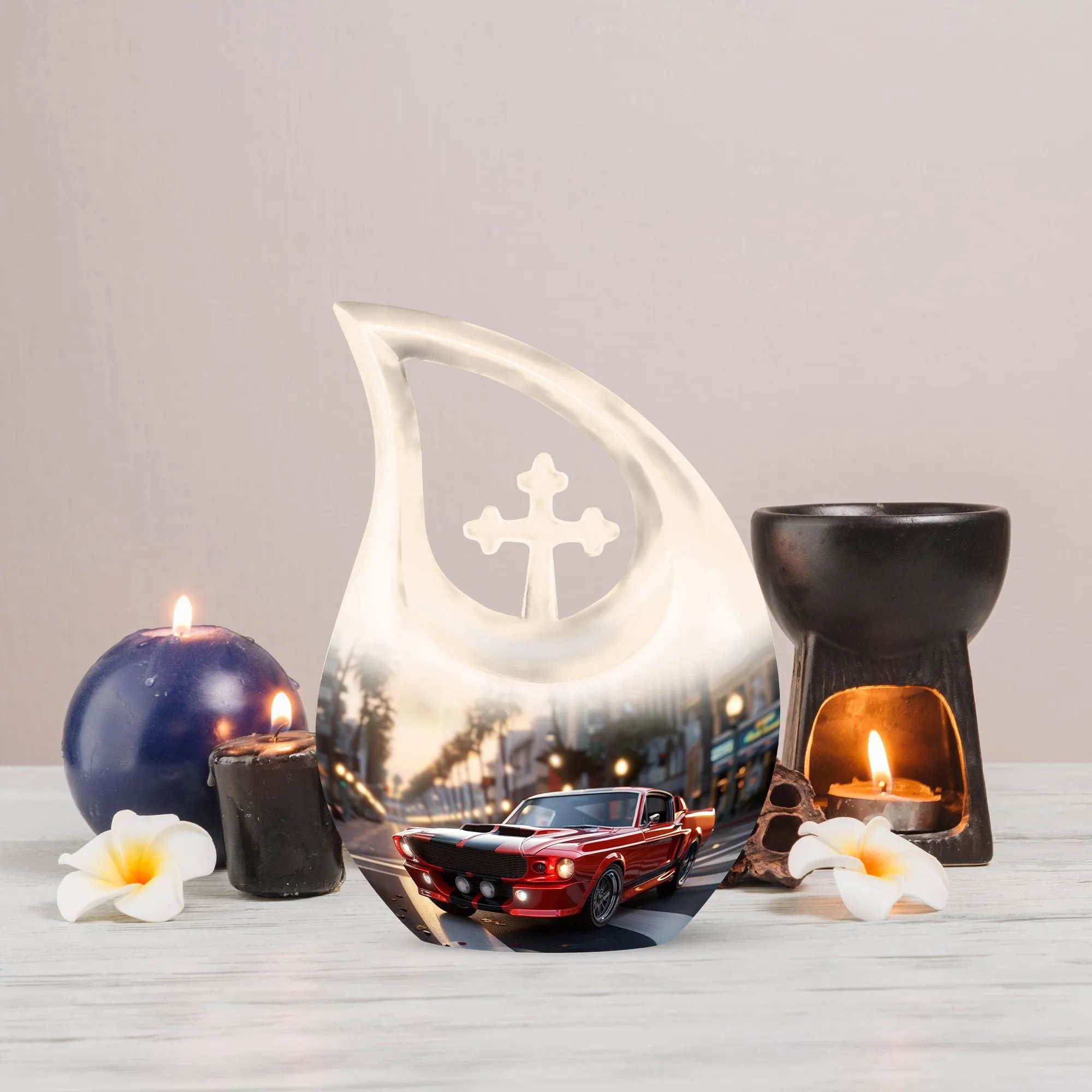 Car Cremation Urn |Large Aluminium Cremation Urn For Human