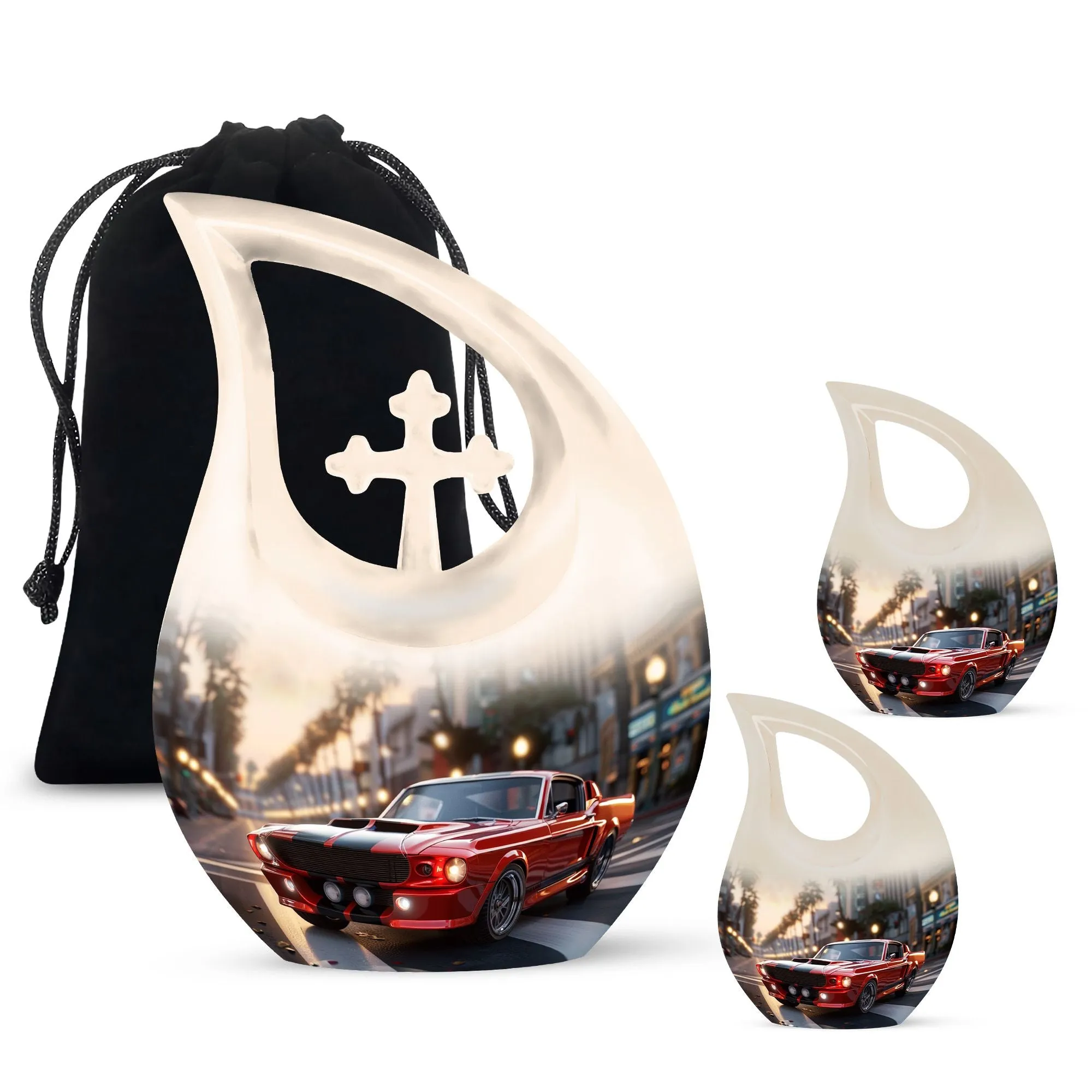 Car Cremation Urn |Large Aluminium Cremation Urn For Human