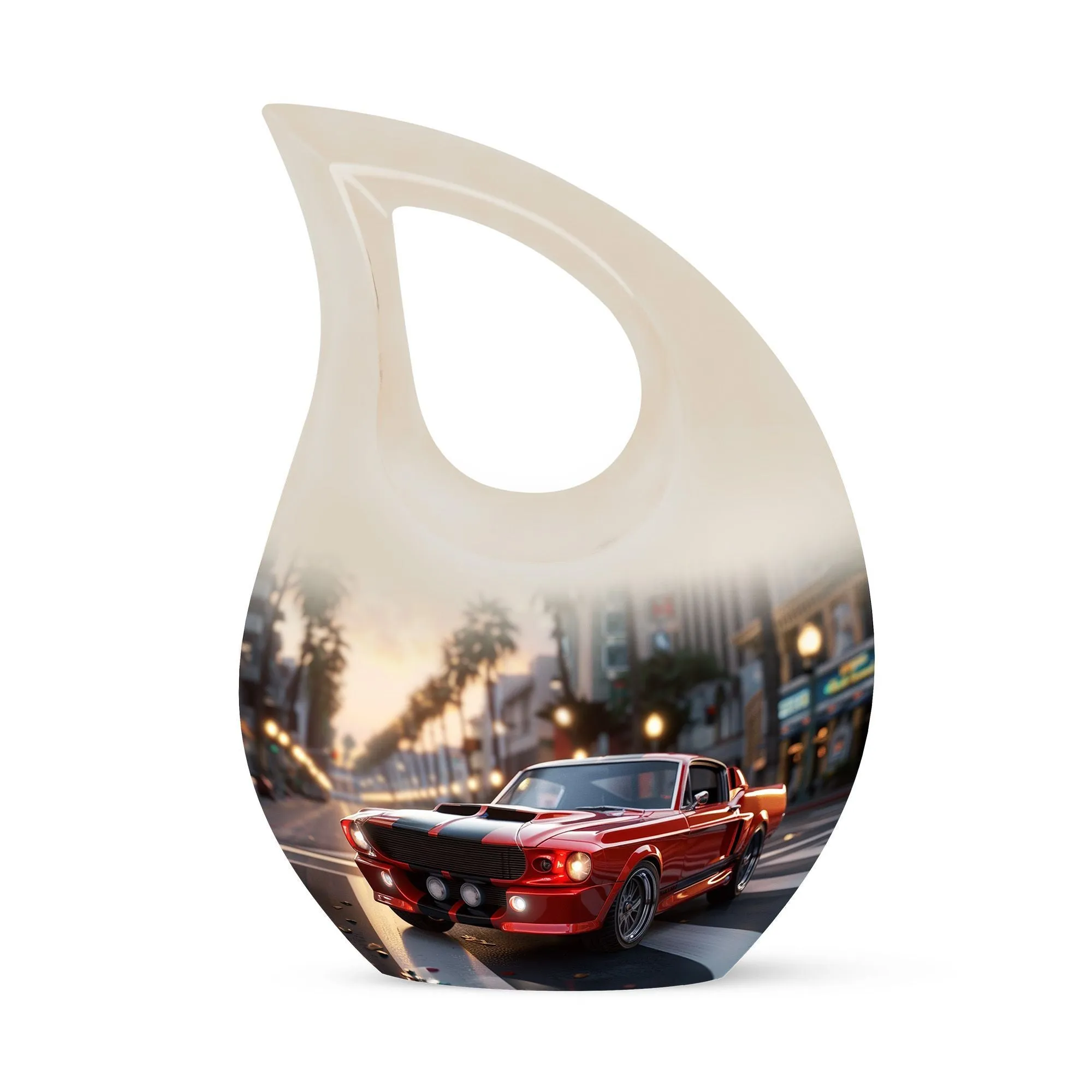 Car Cremation Urn |Large Aluminium Cremation Urn For Human