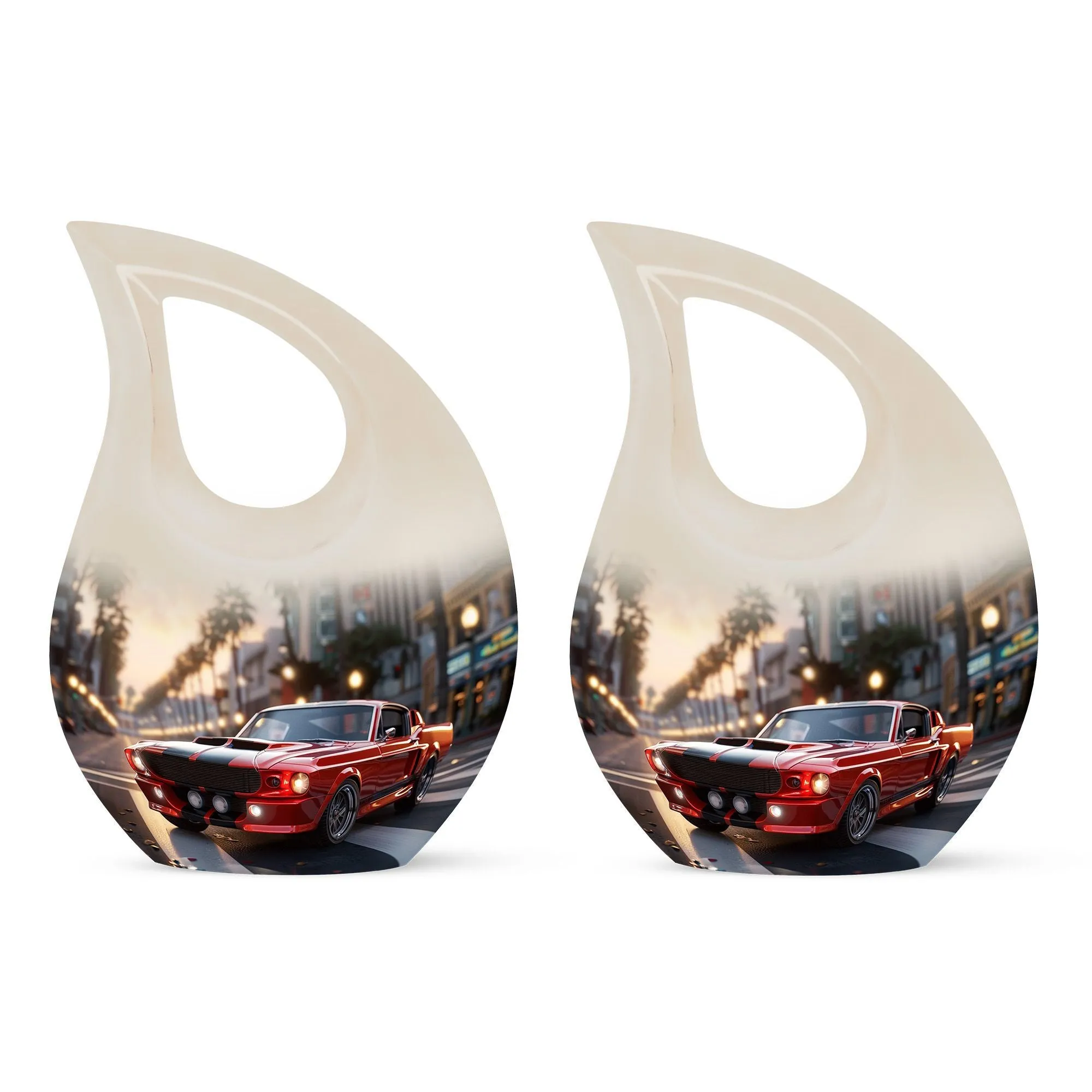 Car Cremation Urn |Large Aluminium Cremation Urn For Human
