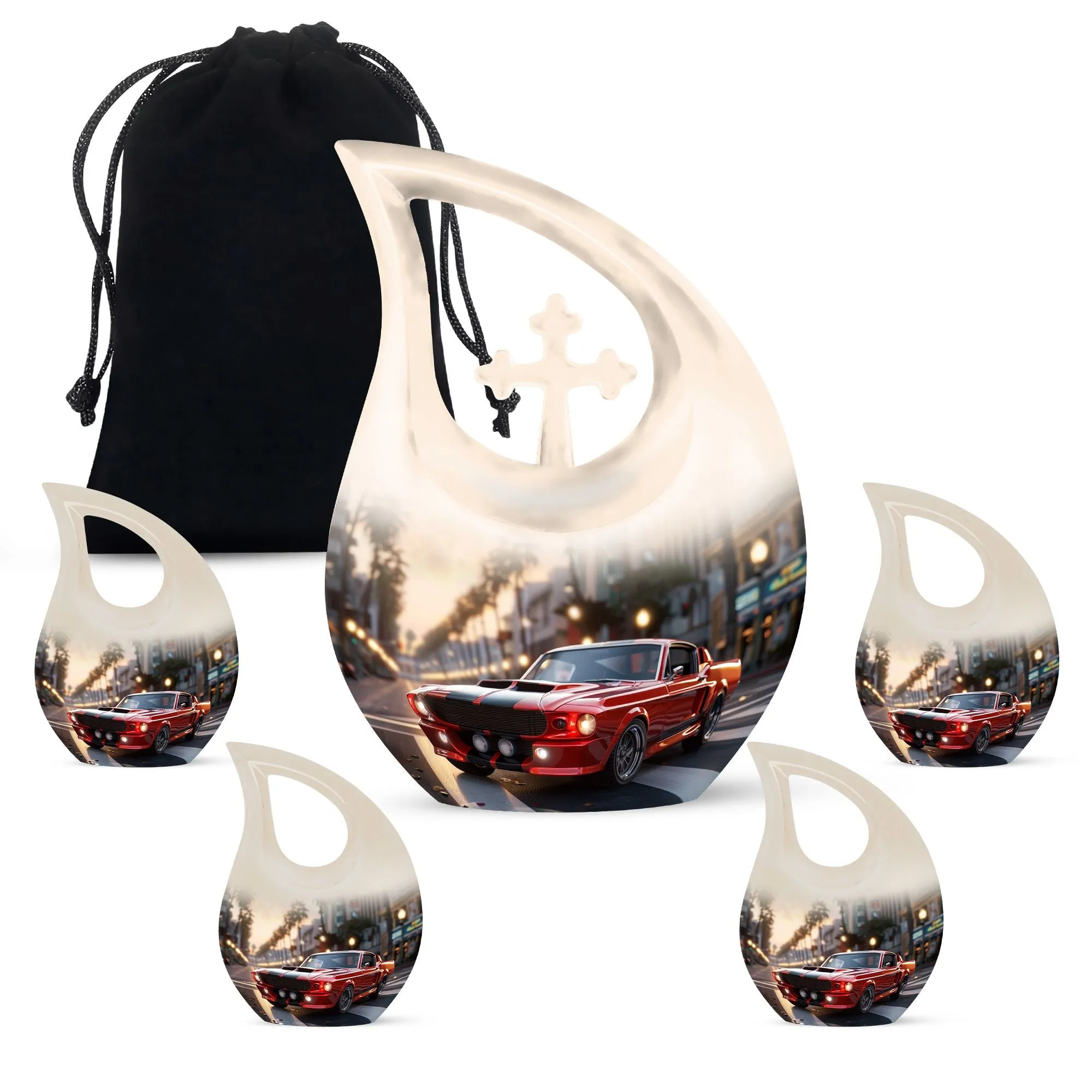 Car Cremation Urn |Large Aluminium Cremation Urn For Human