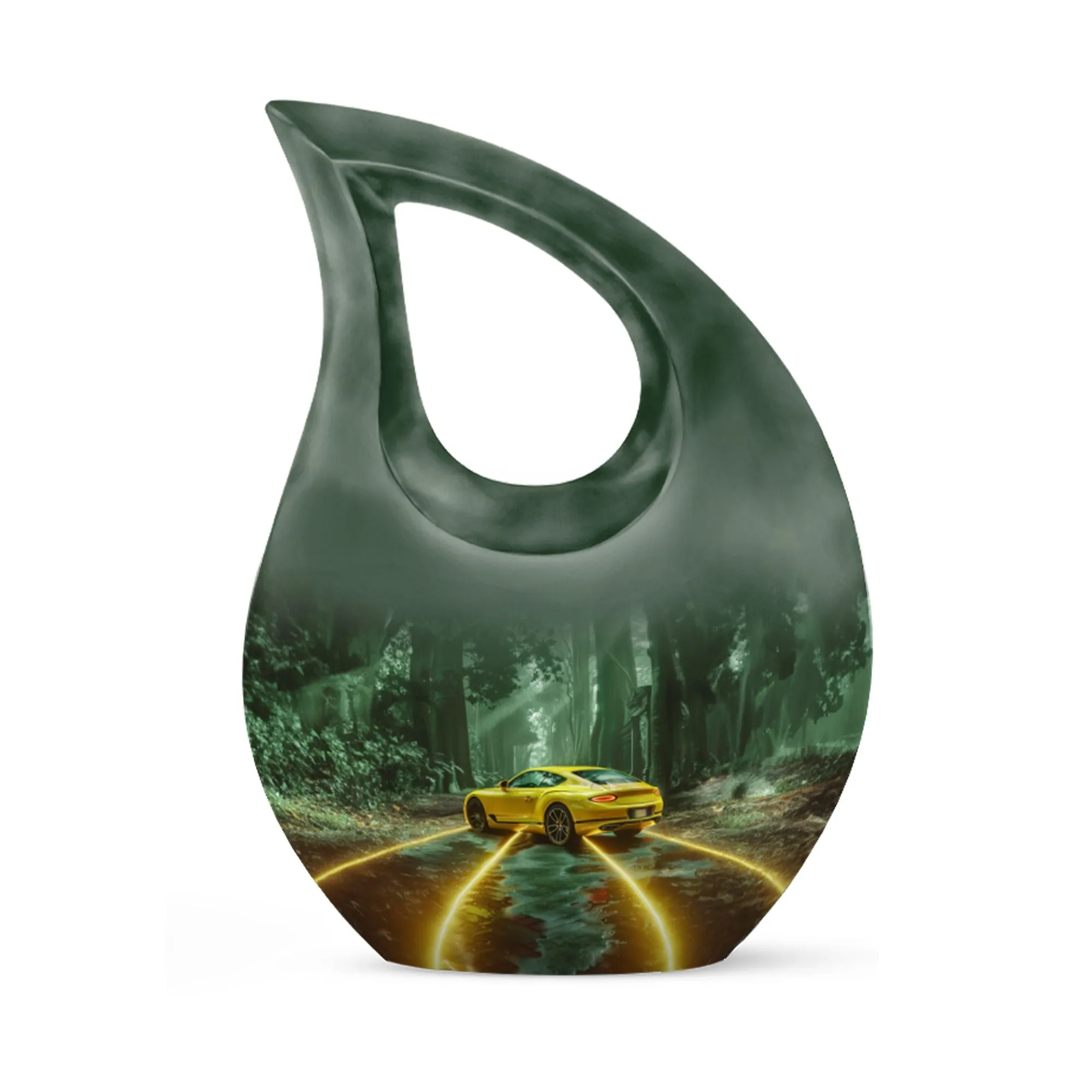 Car Memory Urn: Small Cremation Urn For Human Ashes