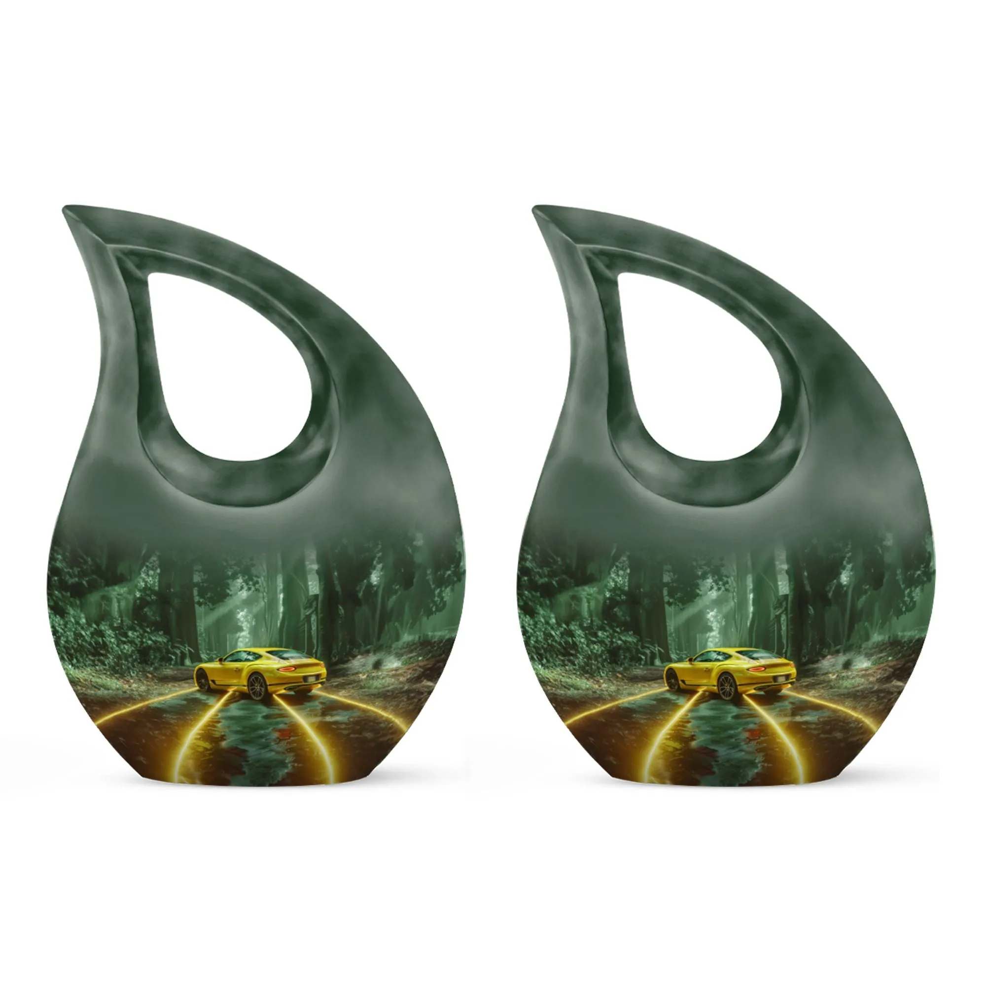 Car Memory Urn: Small Cremation Urn For Human Ashes