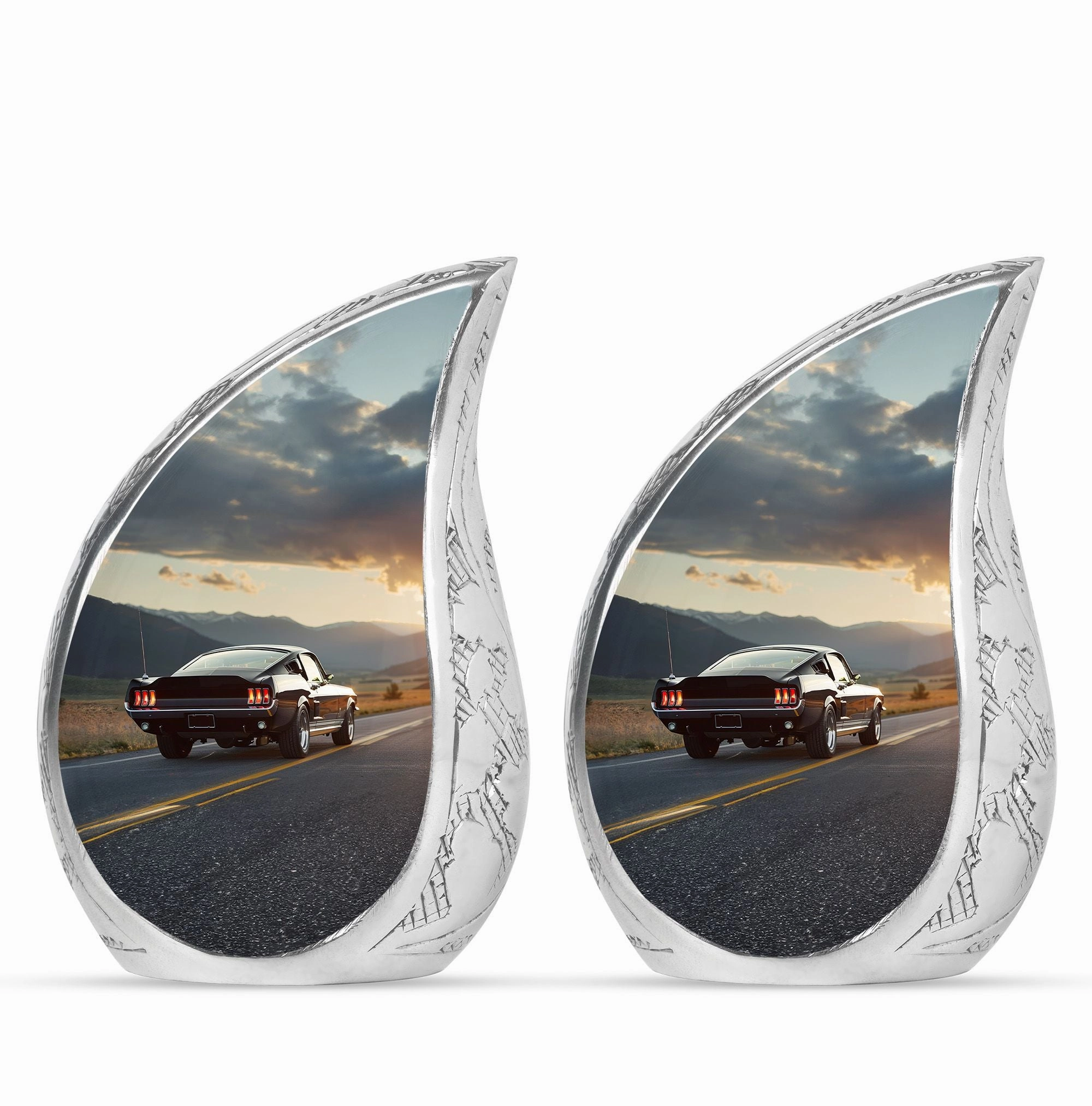 Car Cremation Medium Size Urn For Ashes Memorial & Funeral Urn